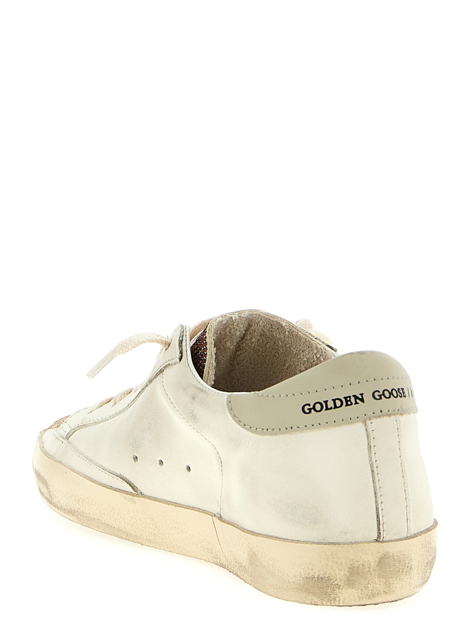 Golden Goose Mehrfarbige Low-Top-Sneaker aus Rindsleder