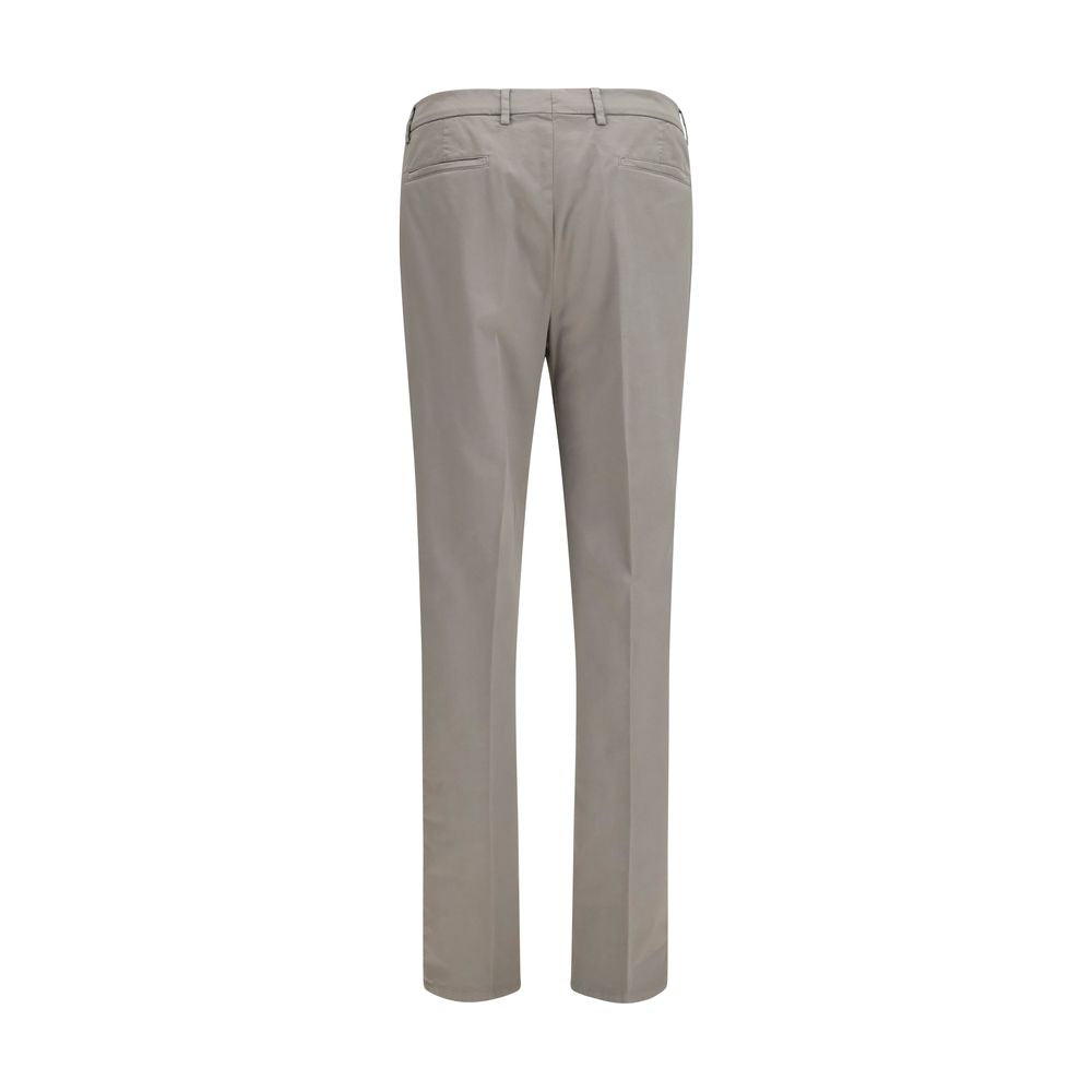 Brunello Cucinelli Zweifarbige Baumwoll-Chino-Hose