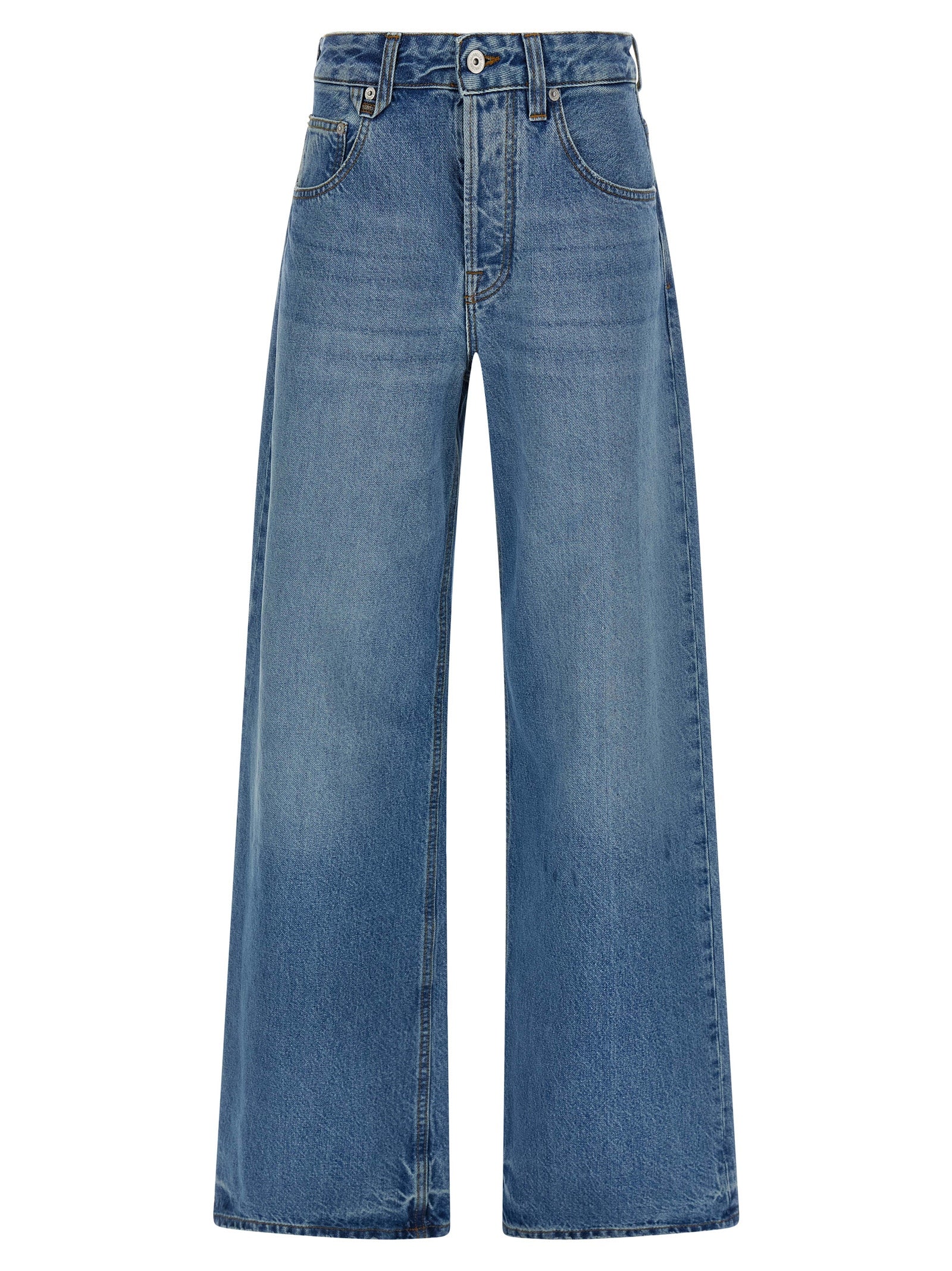 Jacquemus Blaue Baumwolljeans Denim