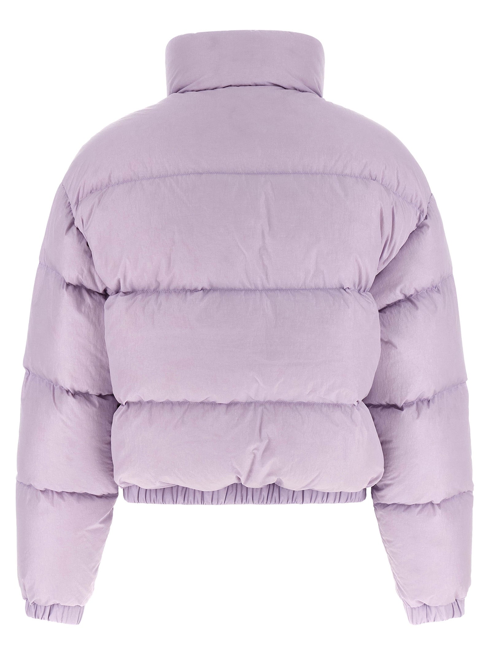 IENKI IENKI Lila Nylon-Jacke in voller Länge