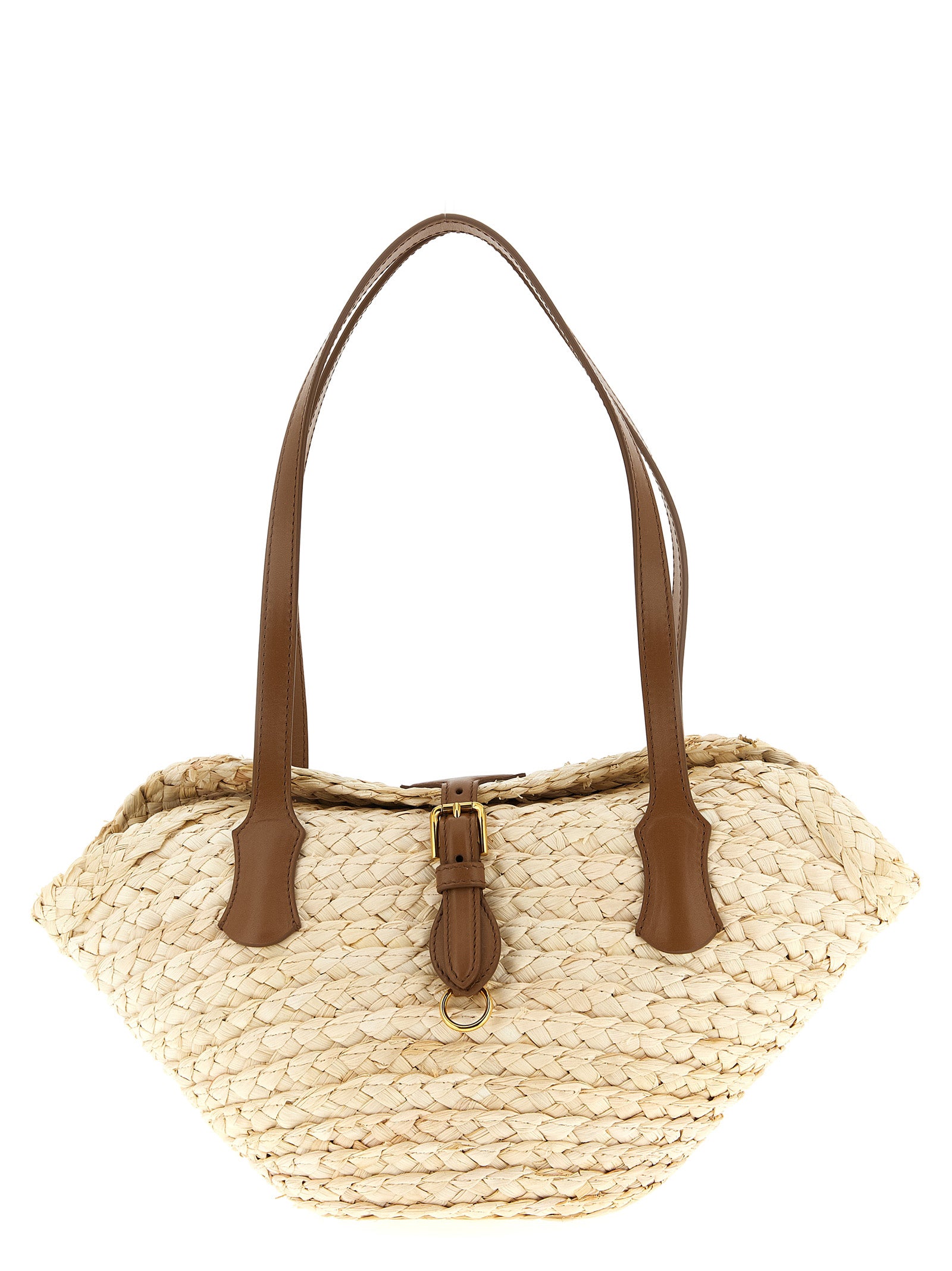 Dolce & Gabbana Beige Kork Schultertasche