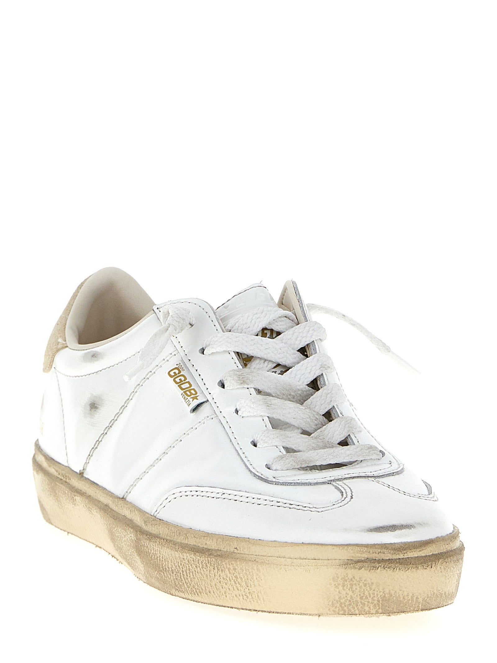 Golden Goose Weiße Sneaker aus Rindsleder