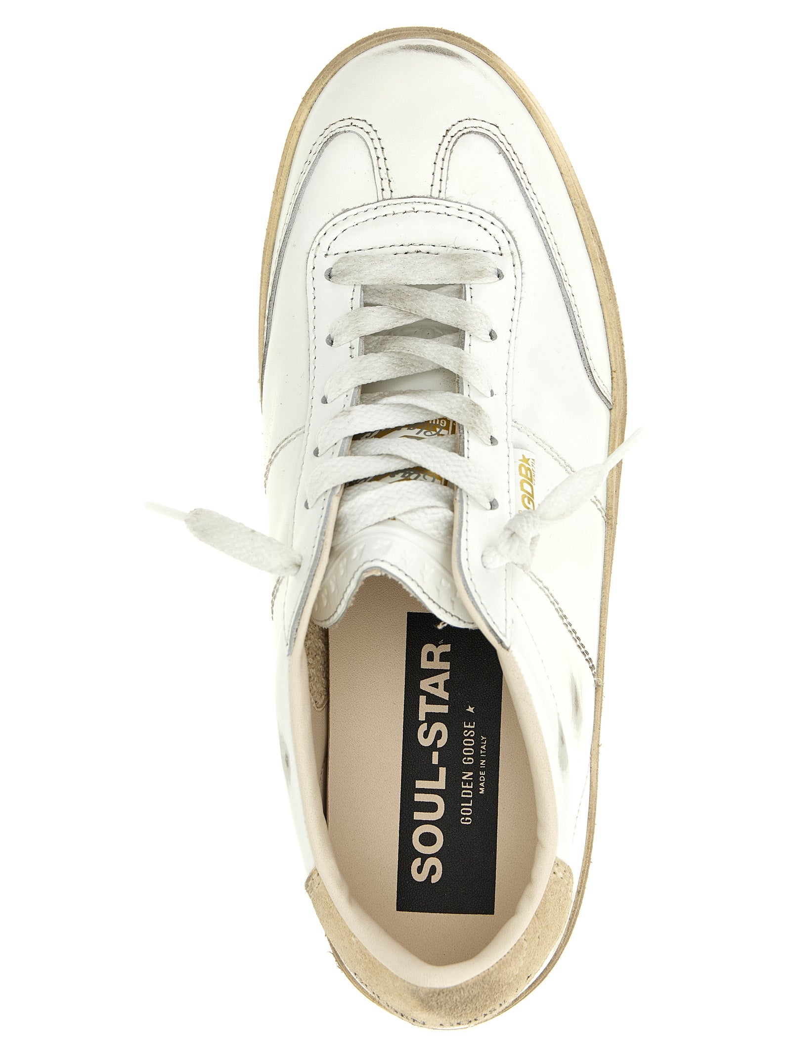 Golden Goose Weiße Sneaker aus Rindsleder