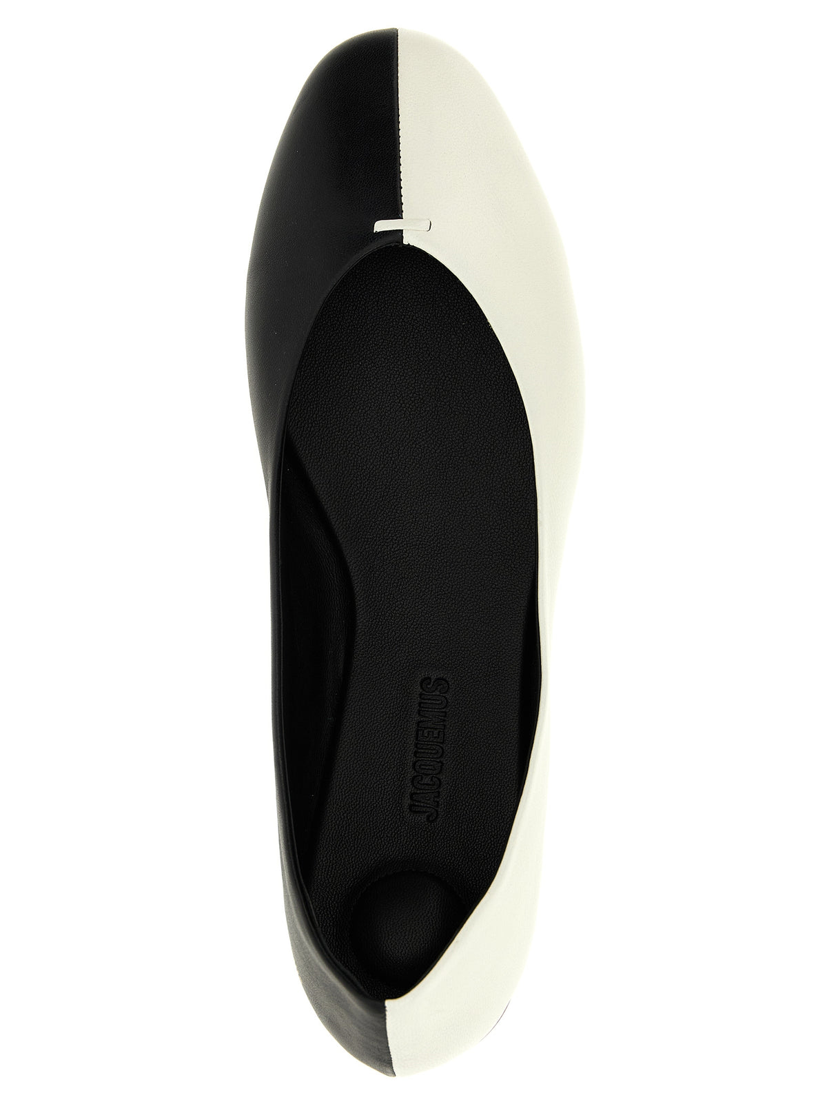 Jacquemus Zweifarbige Ballerinas aus Lammleder