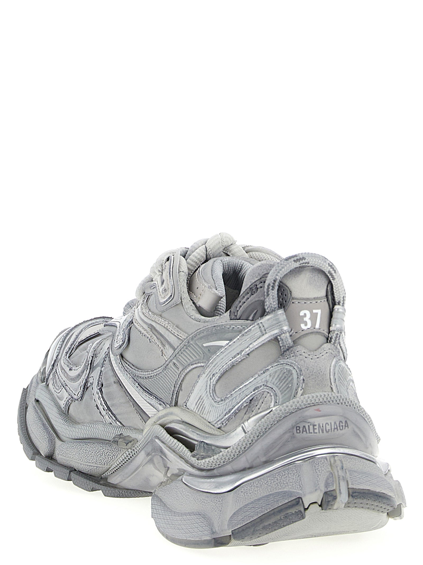 Balenciaga Graue Sneaker aus Polyethylen im Athletic-Stil