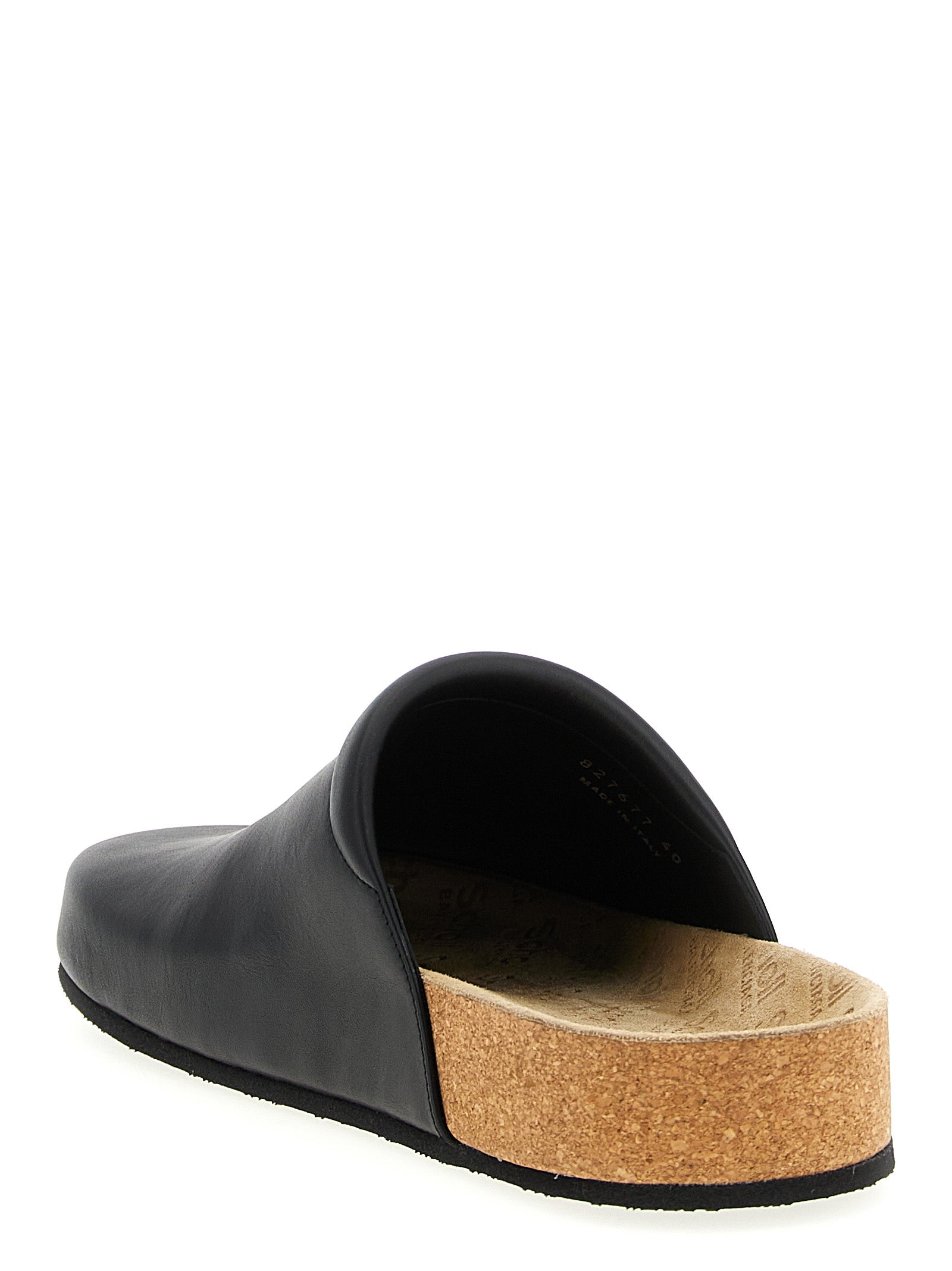 Balenciaga Schwarze Clogs aus Kalbsleder