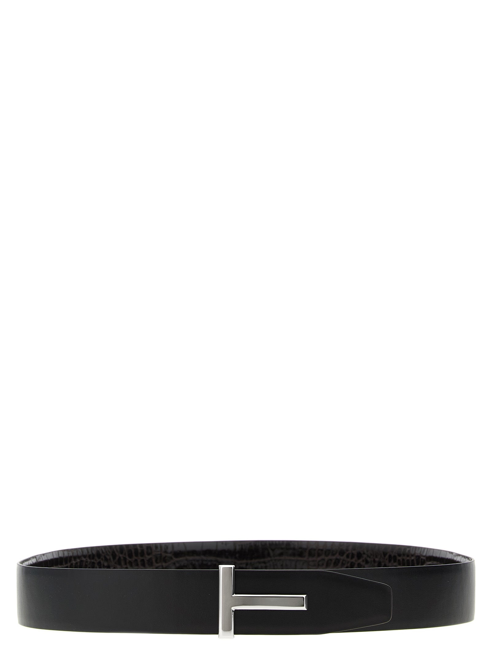 Tom Ford Brauner Kalbsleder Gürtel Regular