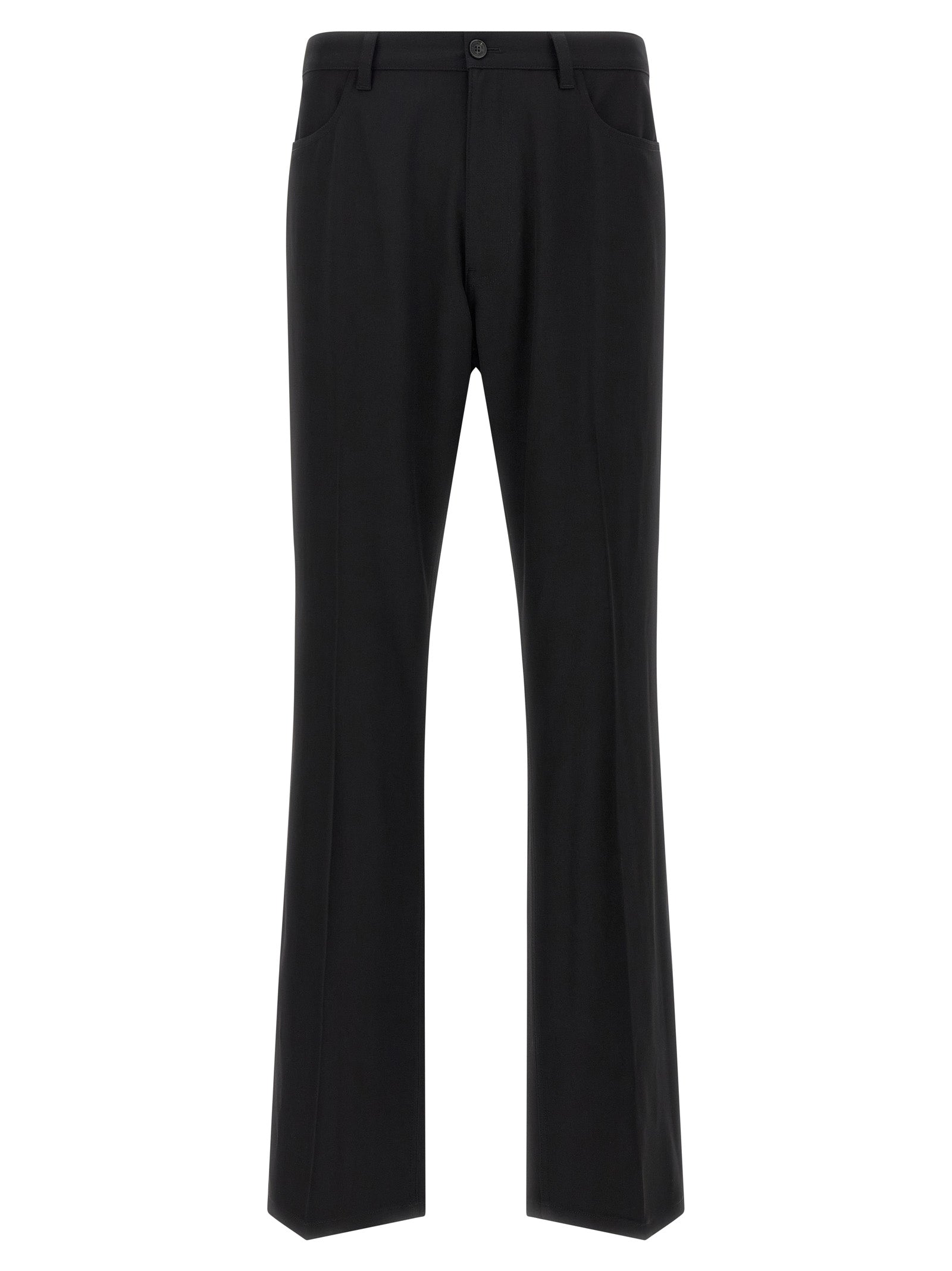 Balenciaga Schwarze Wollhose