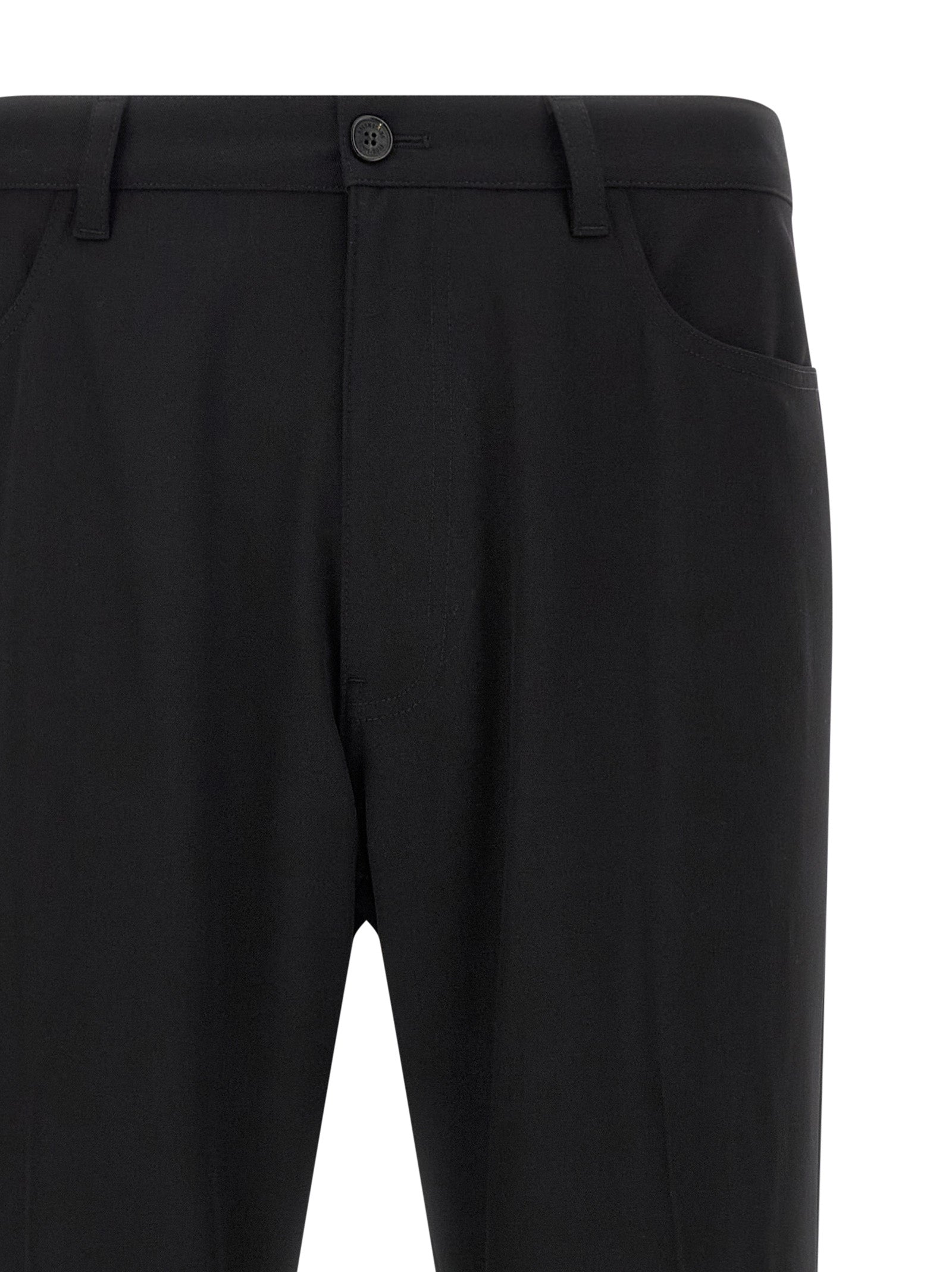 Balenciaga Schwarze Wollhose