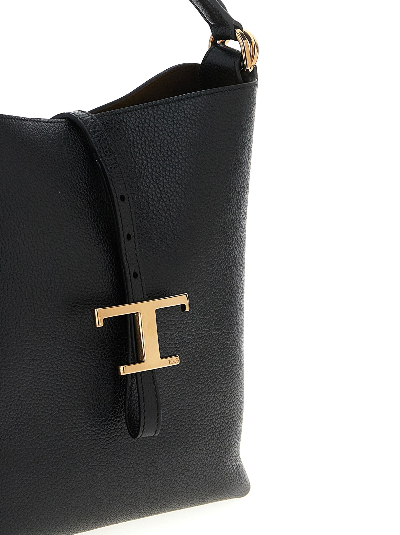 Tod's Schwarze Kalbsleder-Handtasche