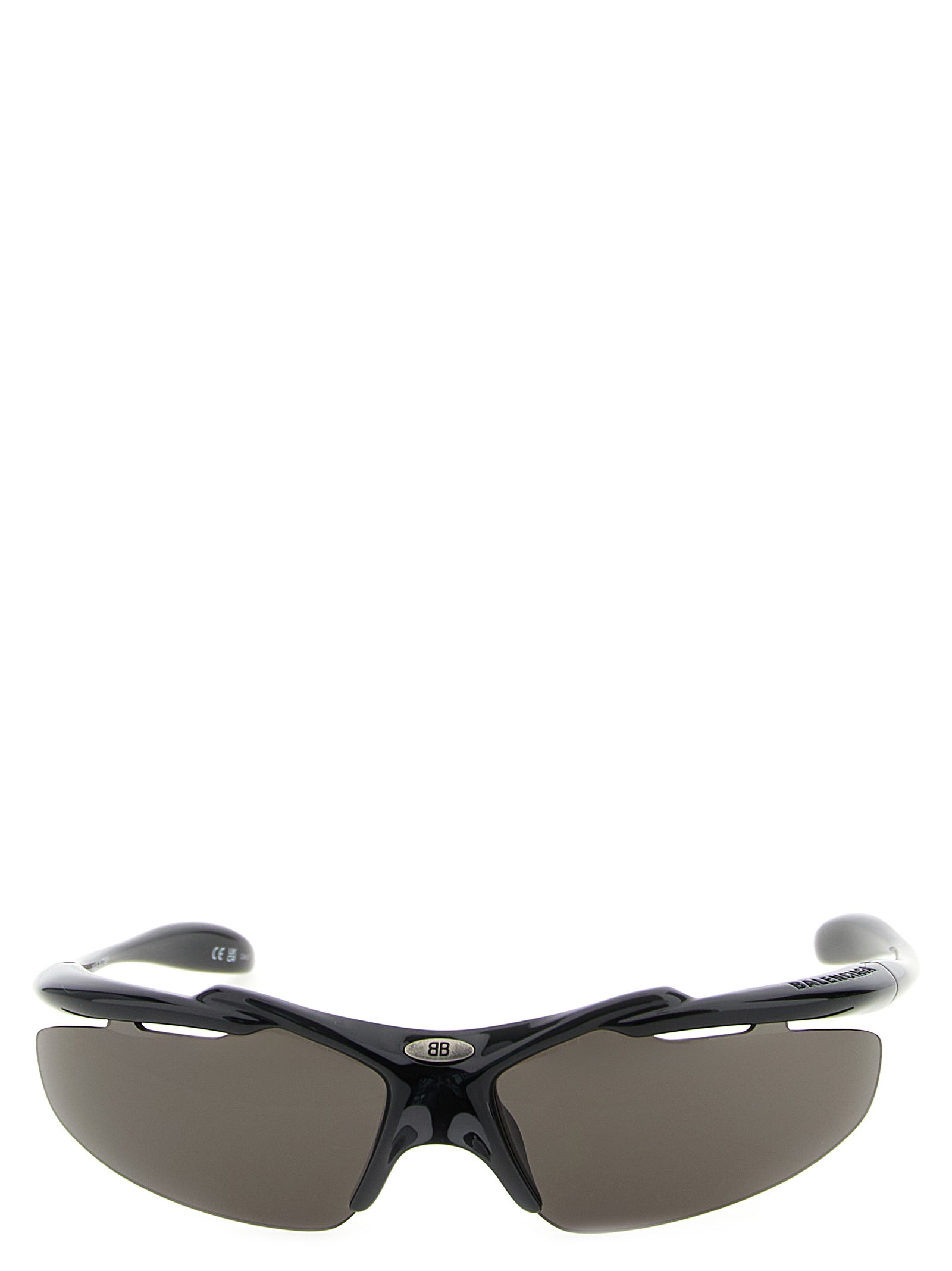 Balenciaga Schwarze Sonnenbrille aus Polyamid