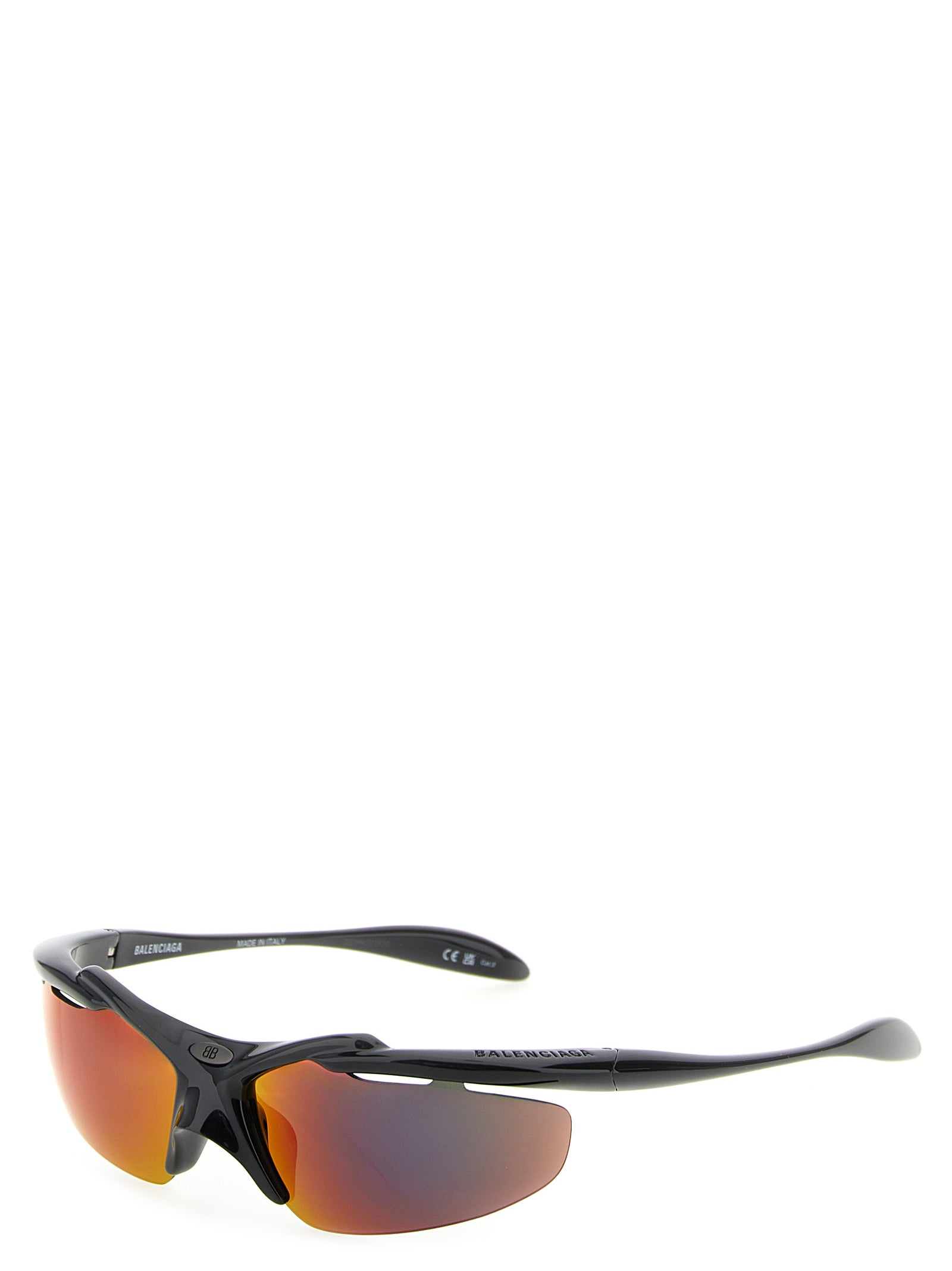 Balenciaga Rote Polyamid-Sonnenbrille
