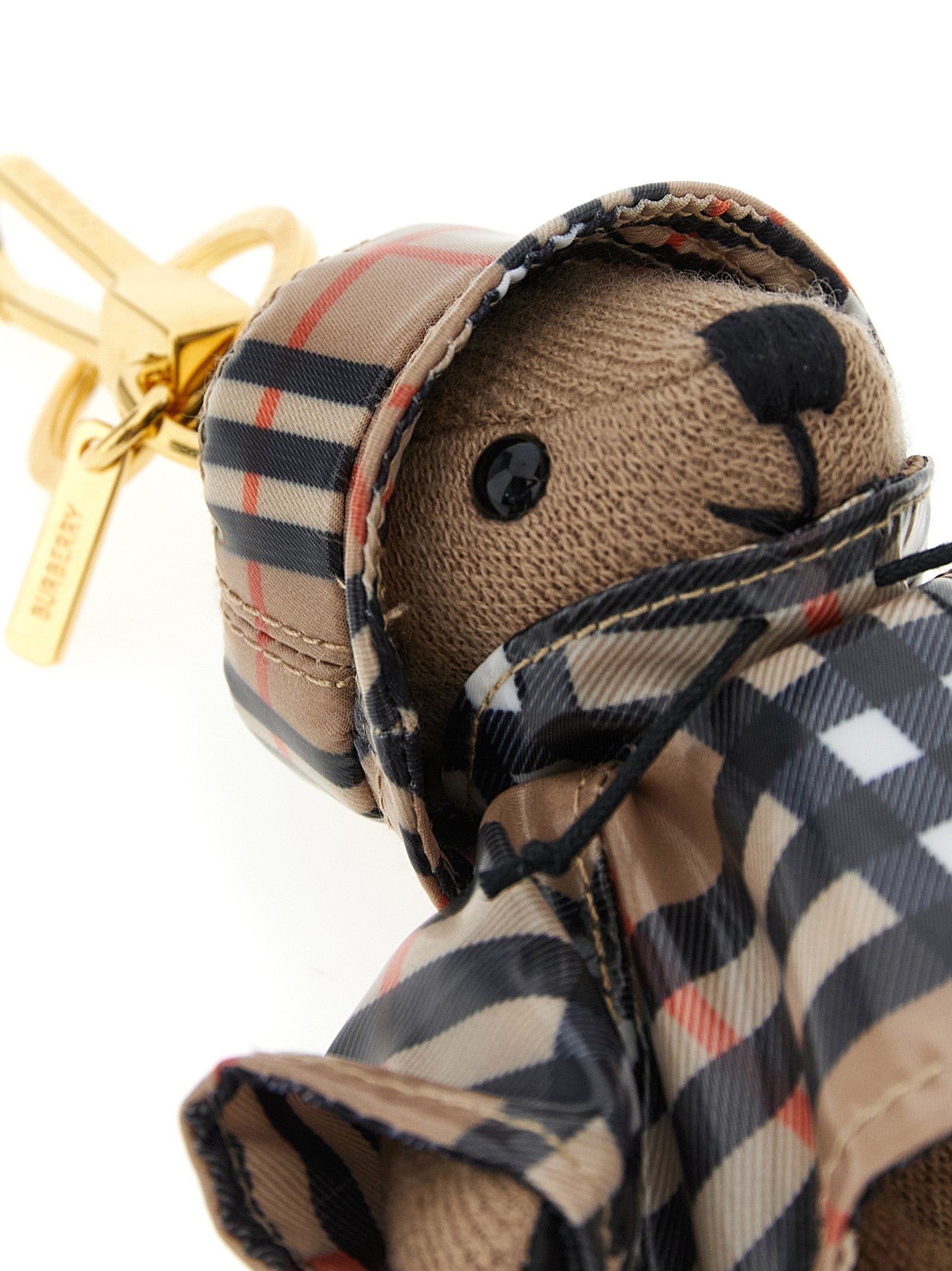 Burberry Schlüsselanhänger aus mehrfarbiger Wolle