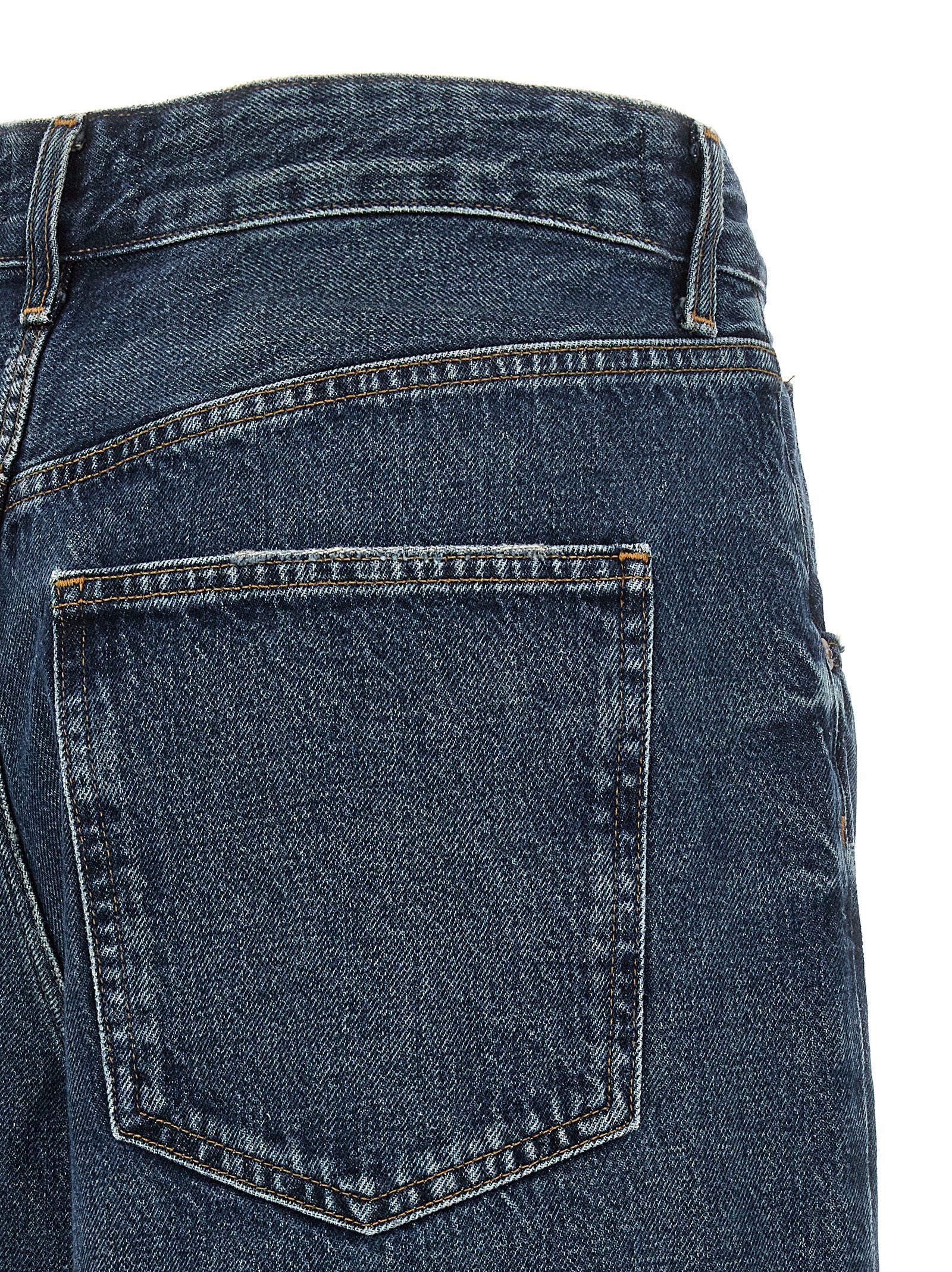 Agolde Blaue Baumwolljeans Denim