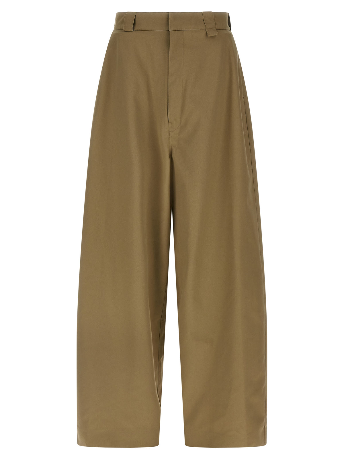 WILLY CHAVARRIA Beige Polyester Chino Hose