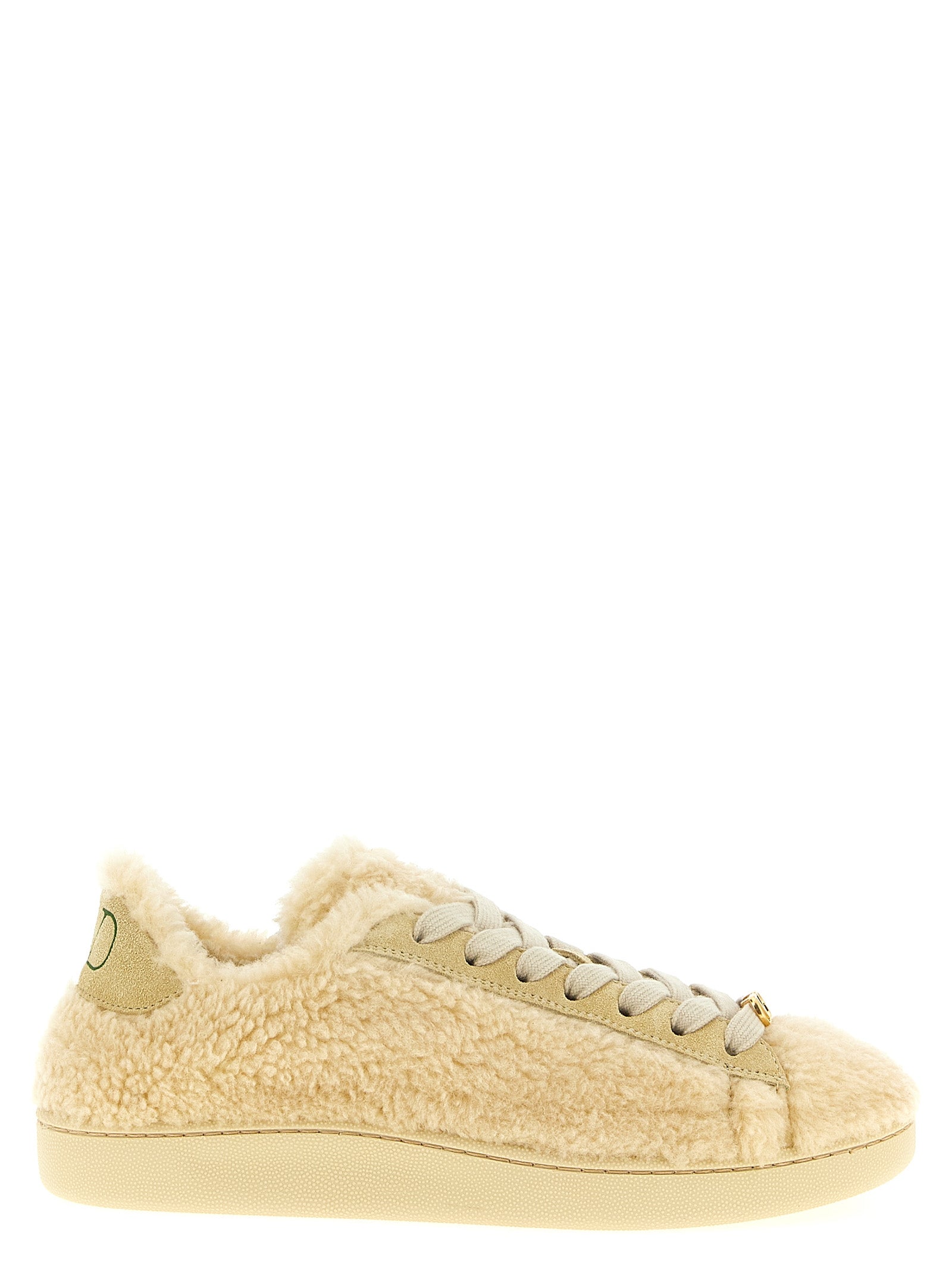 Valentino Garavani Beige Woll-Sneaker