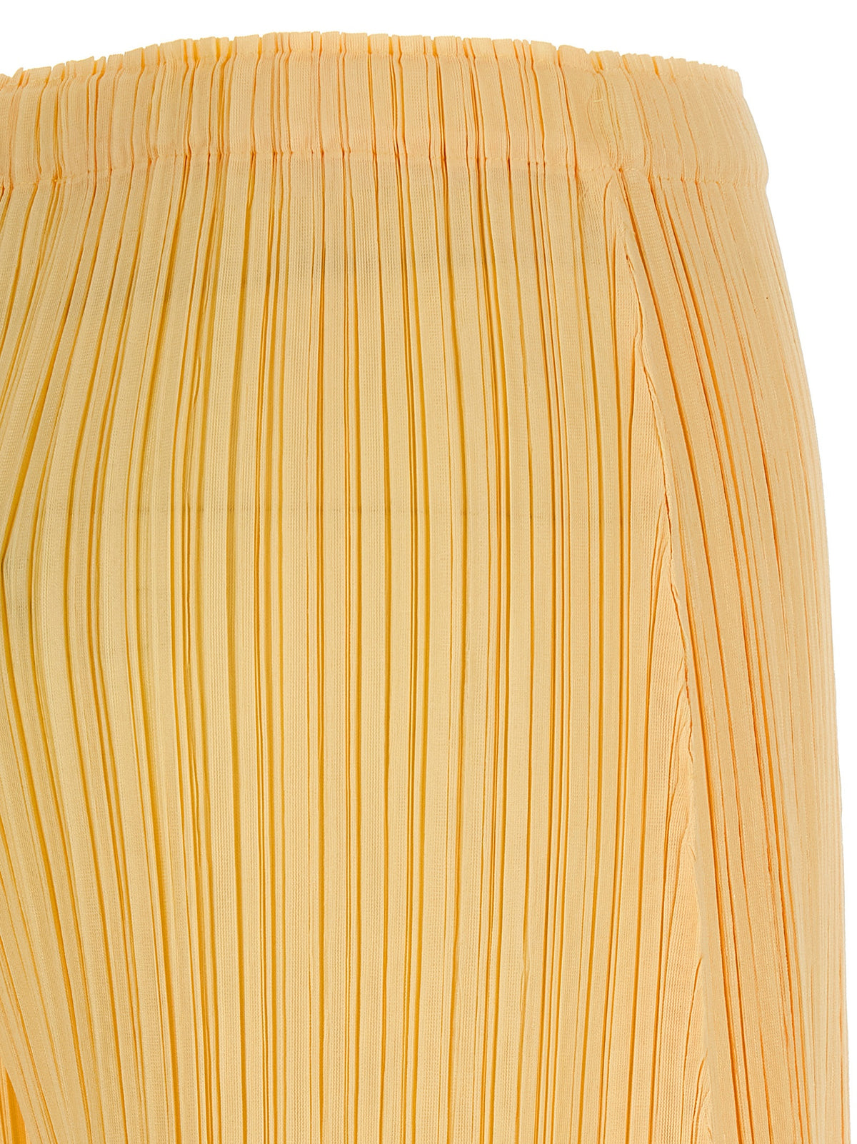 PLEATS PLEASE ISSEY MIYAKE Zweifarbige Polyester-Freizeithose