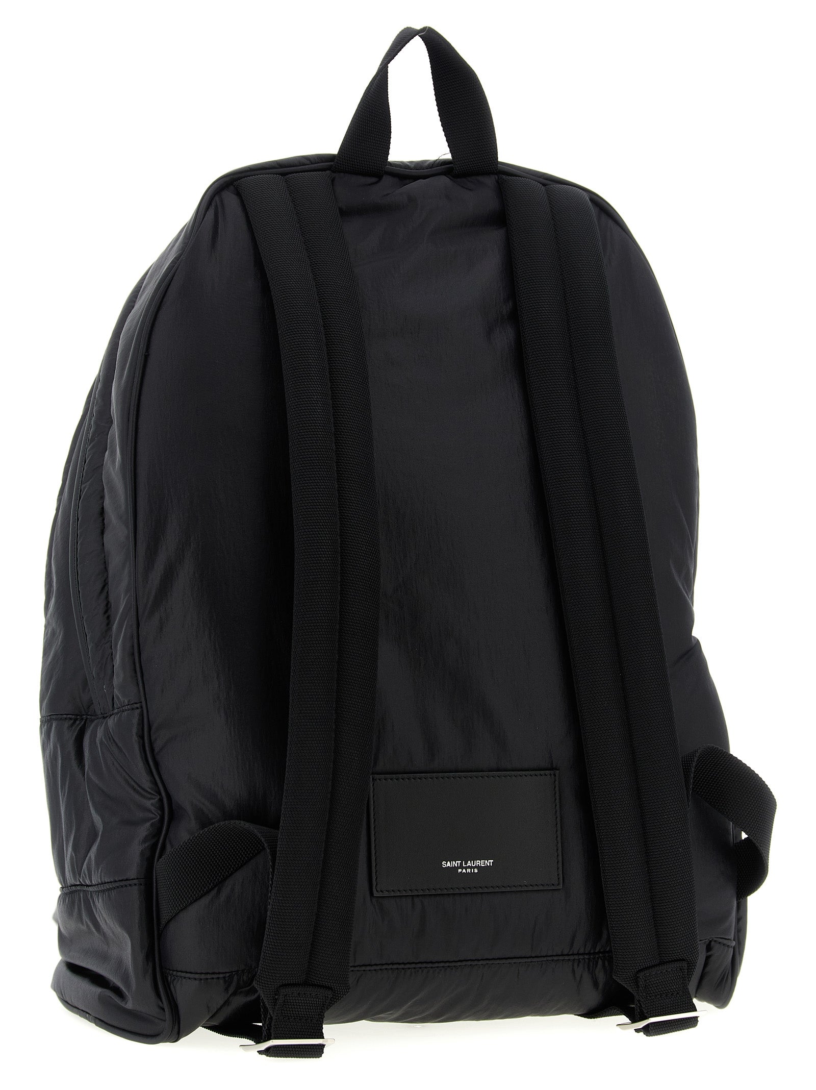 Saint Laurent Rucksack aus schwarzem Kalbsleder