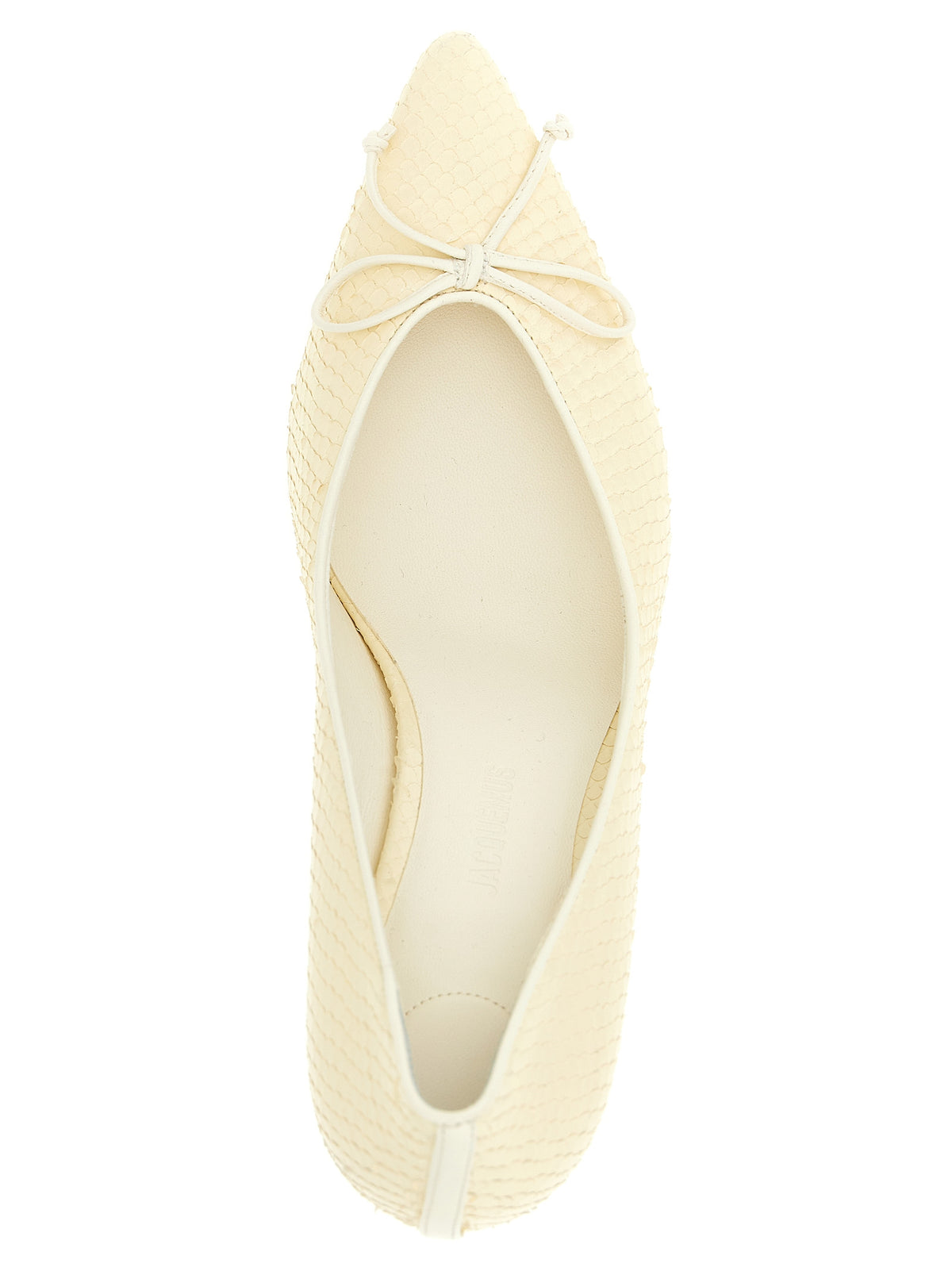 Jacquemus Beige Kalbsleder Pumps mit hohem Absatz