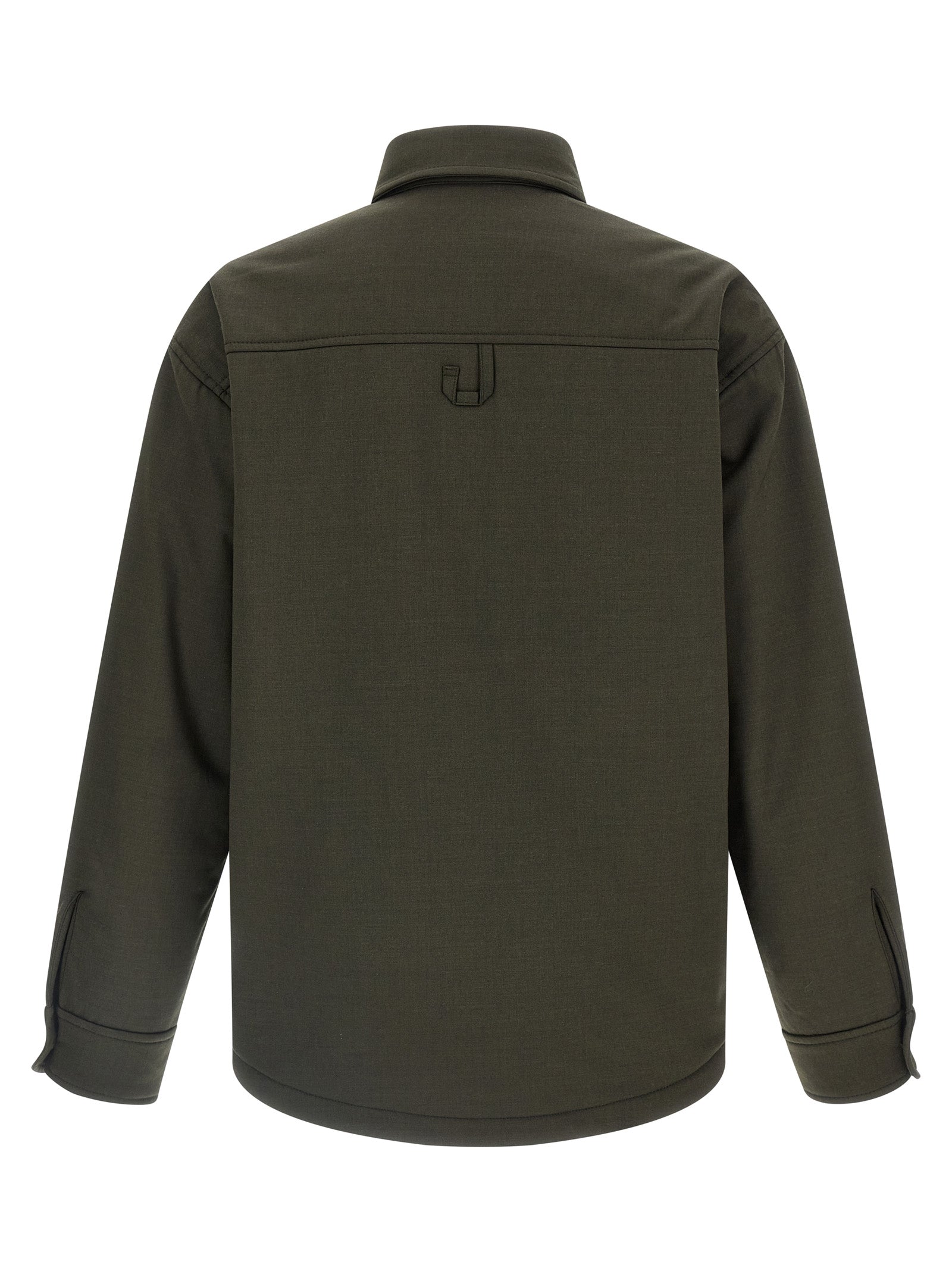 Jacquemus Zweifarbige Jacke aus reiner Schurwolle