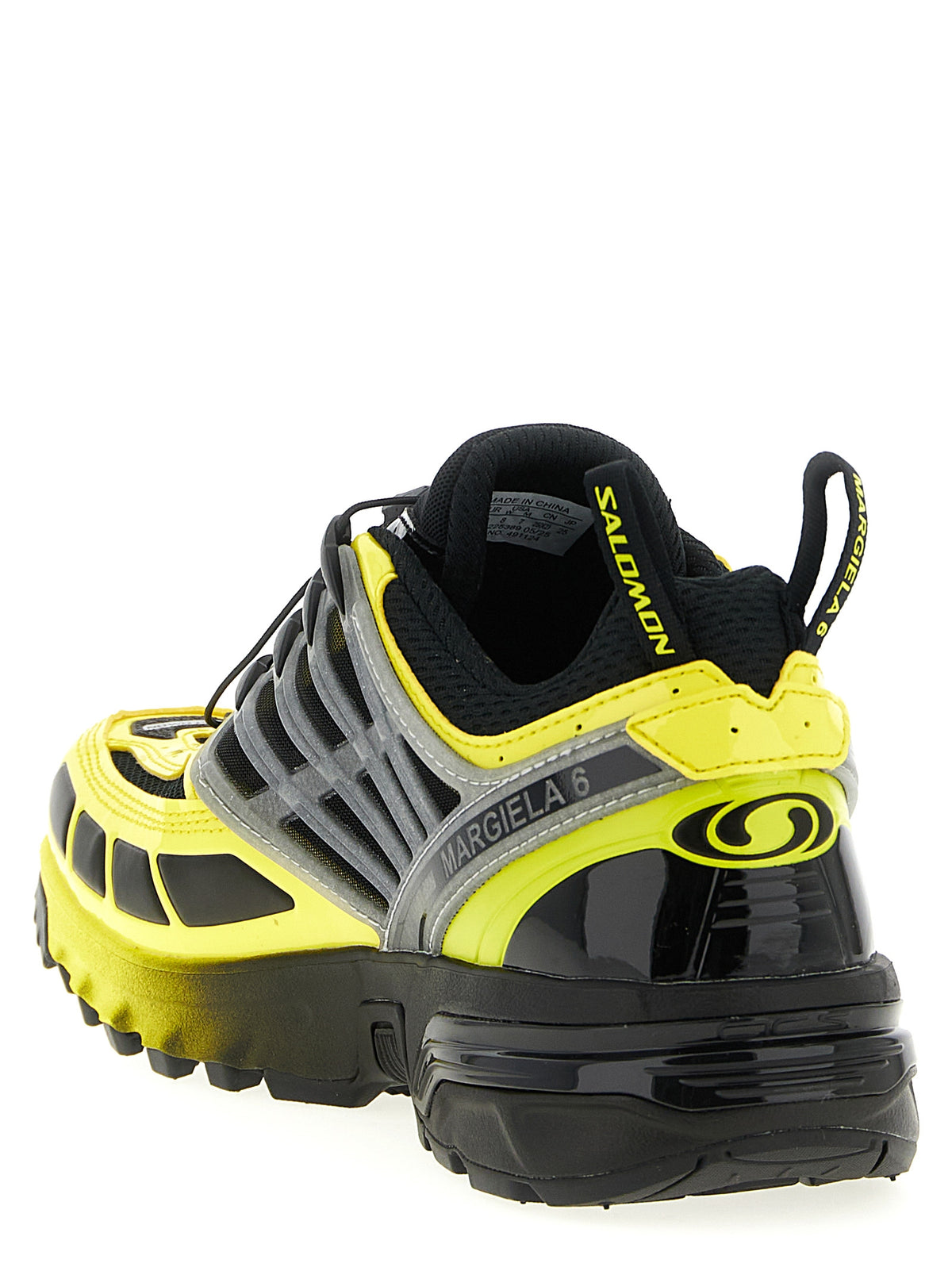 MM6 Maison Margiela Zweifarbige Nylon-Sneaker im Athletic-Stil