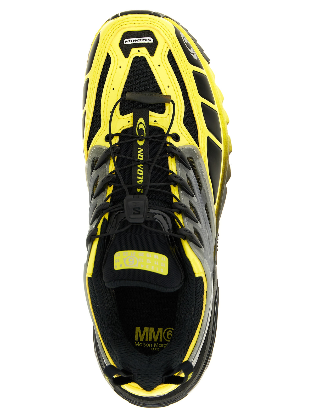 MM6 Maison Margiela Zweifarbige Nylon-Sneaker im Athletic-Stil