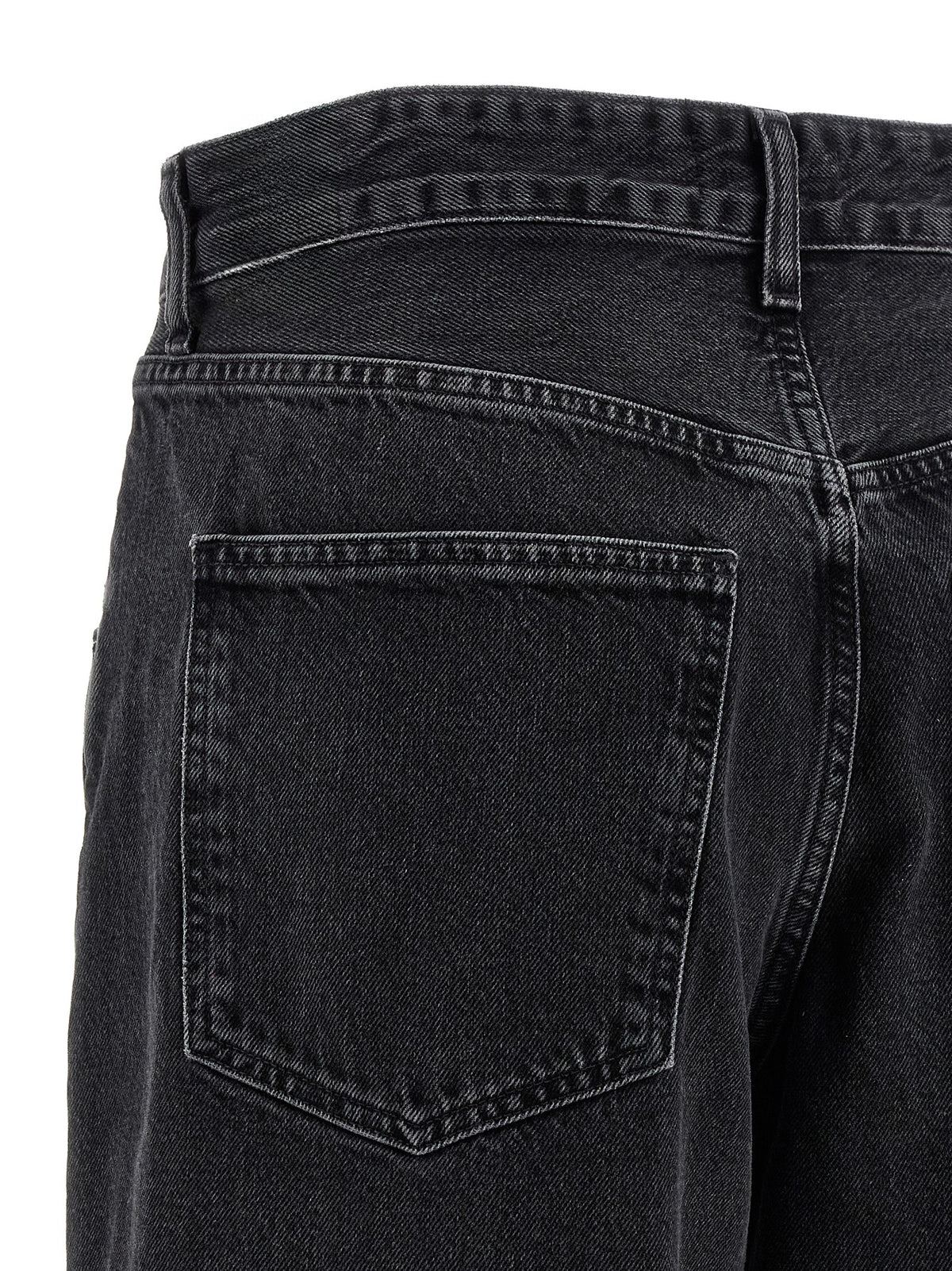 Agolde Schwarze Baumwolljeans Denim