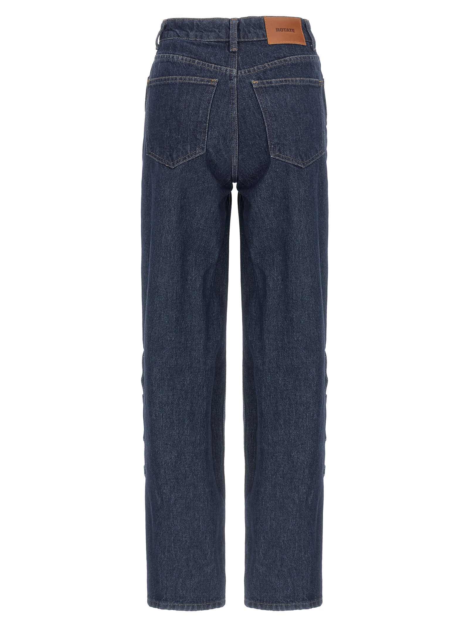 ROTATE BIRGER CHRISTENSEN Blaue Baumwolljeans Denim
