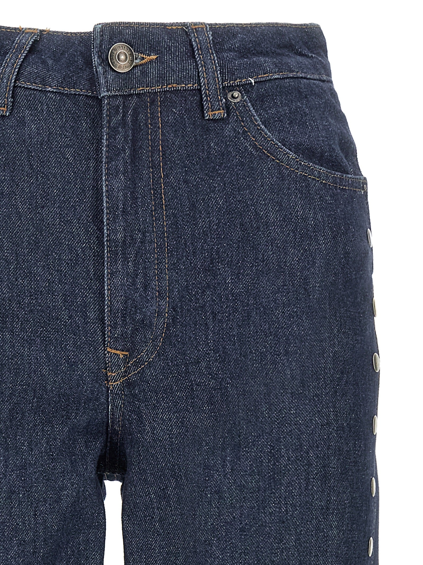 ROTATE BIRGER CHRISTENSEN Blaue Baumwolljeans Denim
