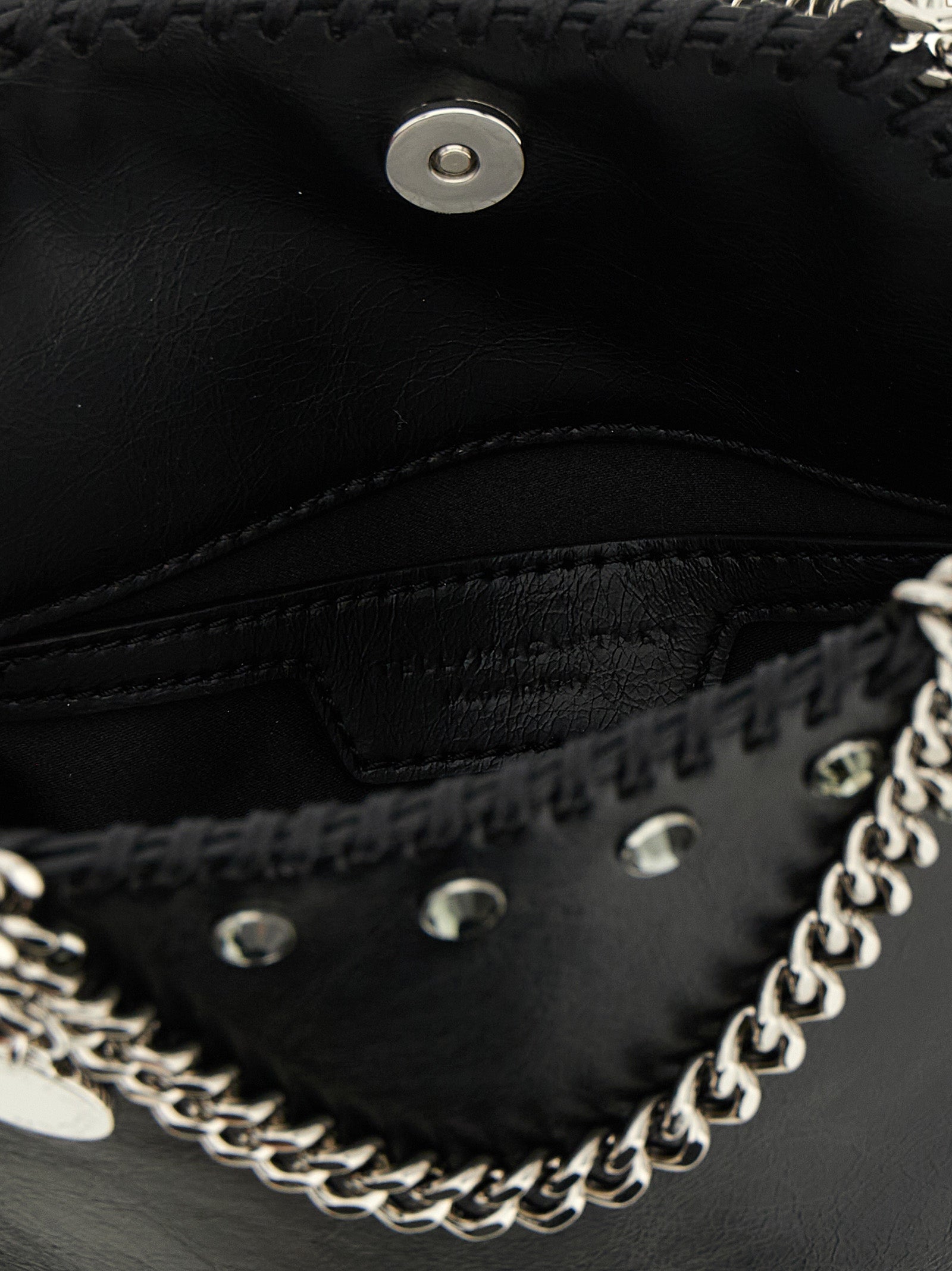 Stella McCartney Schwarze Handtasche aus Polyester