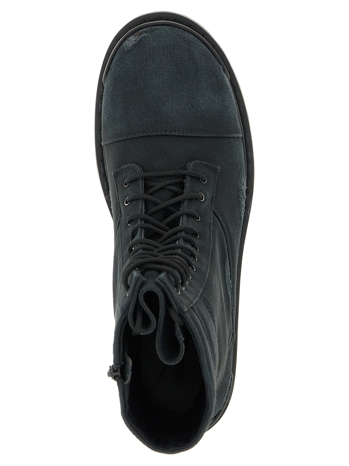Balenciaga Schwarze Chelsea Boots aus Baumwolle