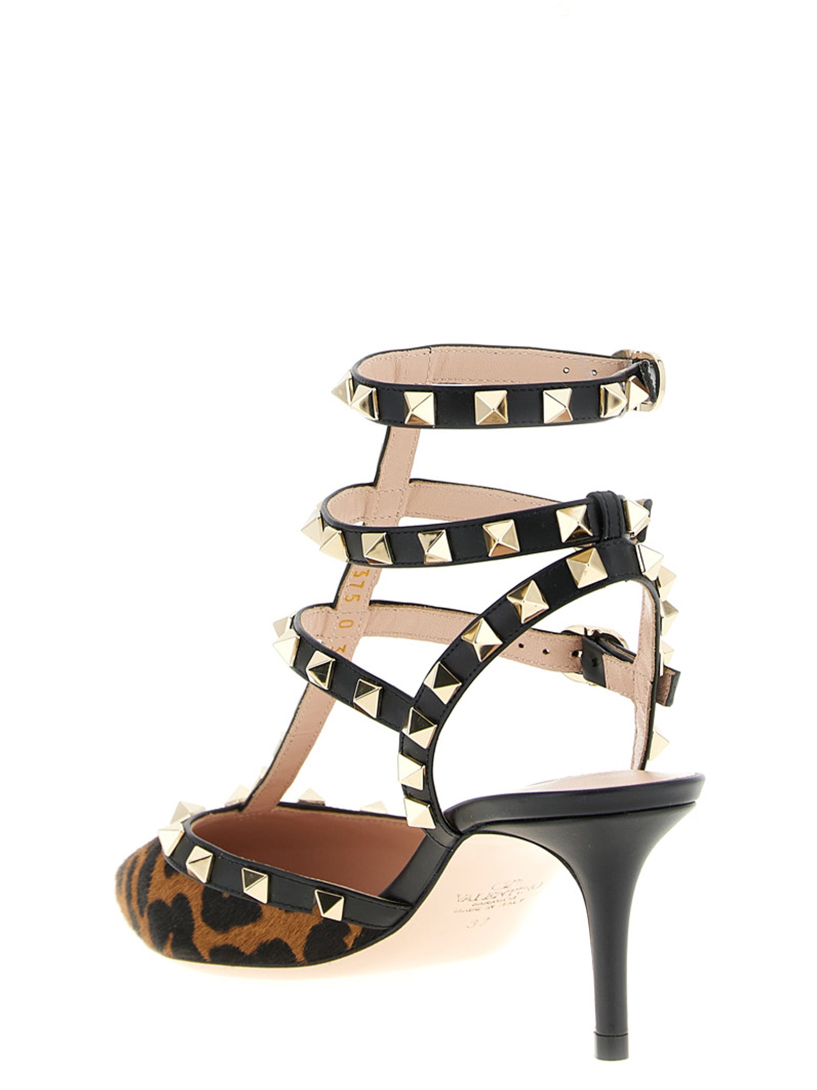 Valentino Garavani Midi-Pumps aus mehrfarbigem Kalbsleder