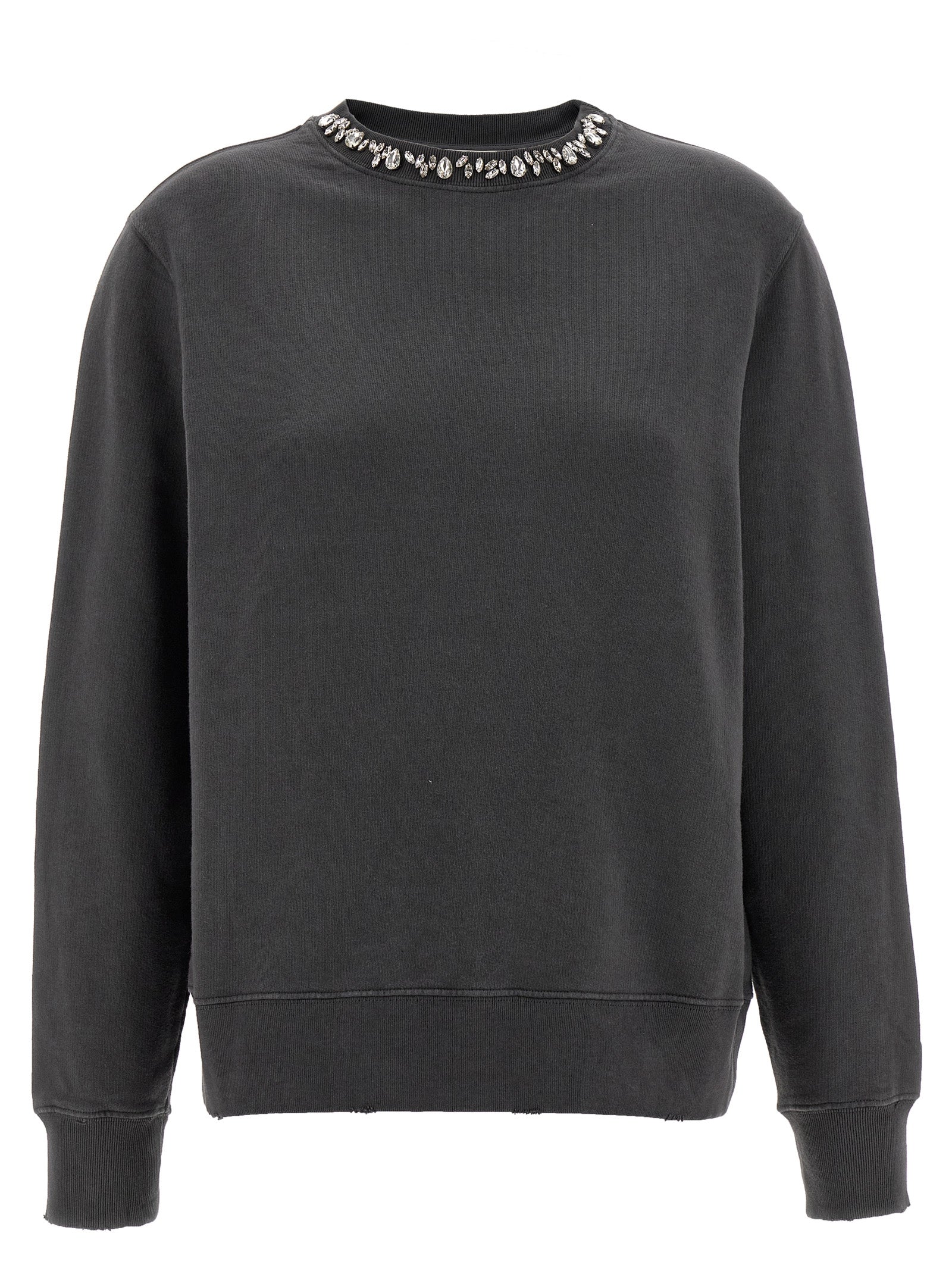 Golden Goose Grauer Baumwollpullover