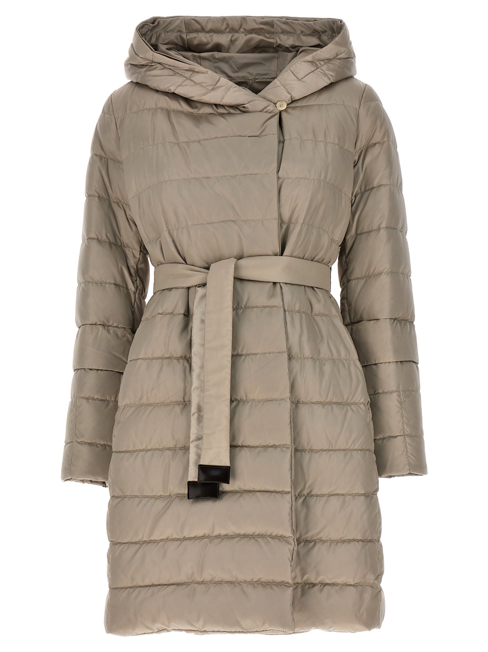 Max Mara Beige Polyamid Steppjacke
