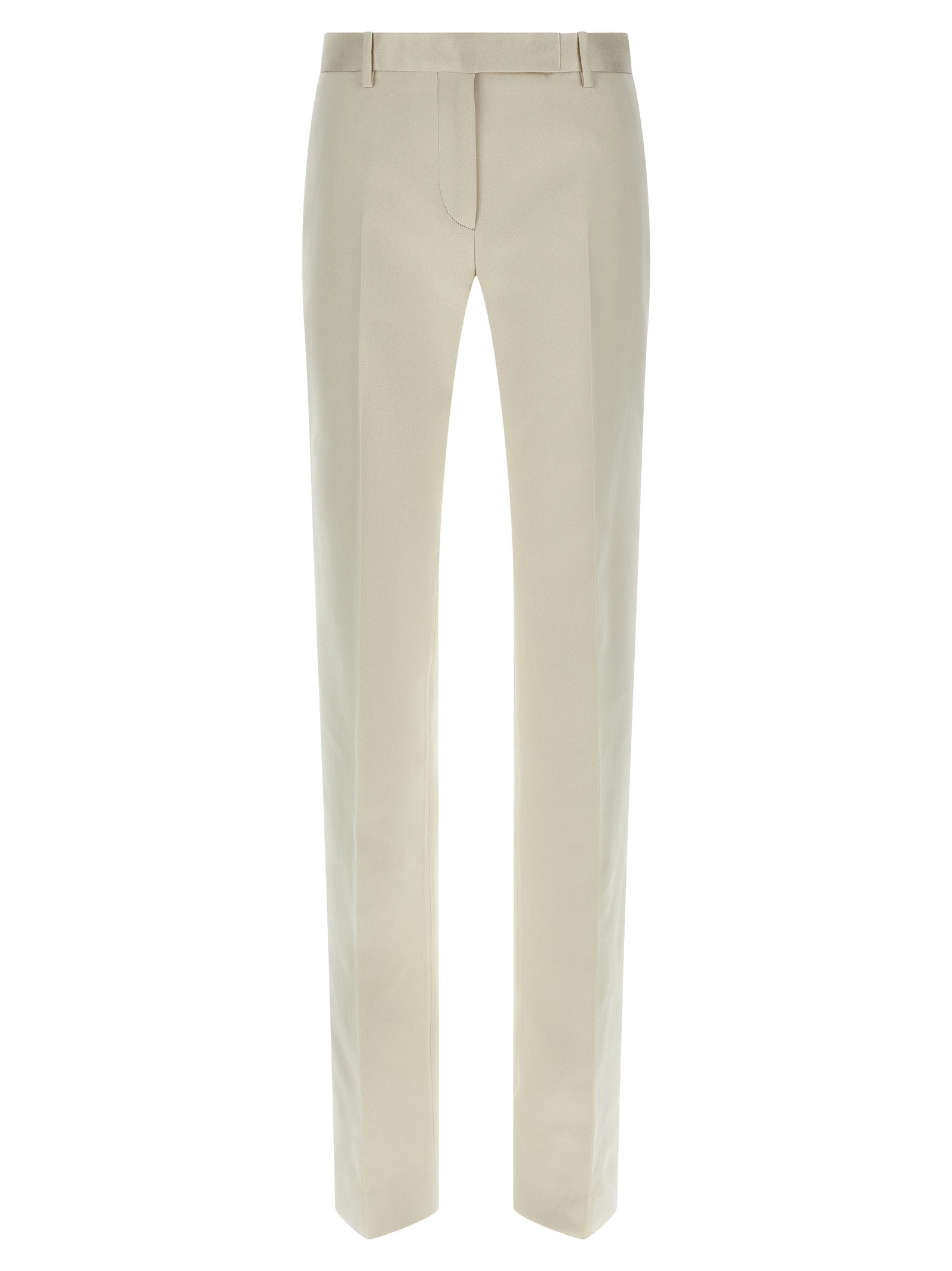 Tom Ford Beige Baumwoll-Anzughose