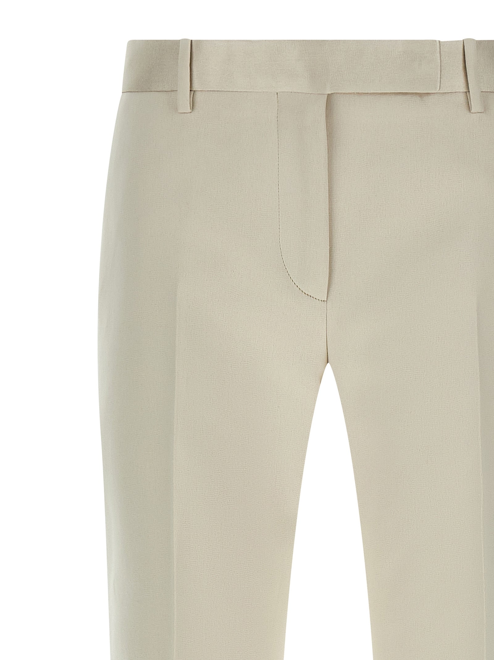 Tom Ford Beige Baumwoll-Anzughose