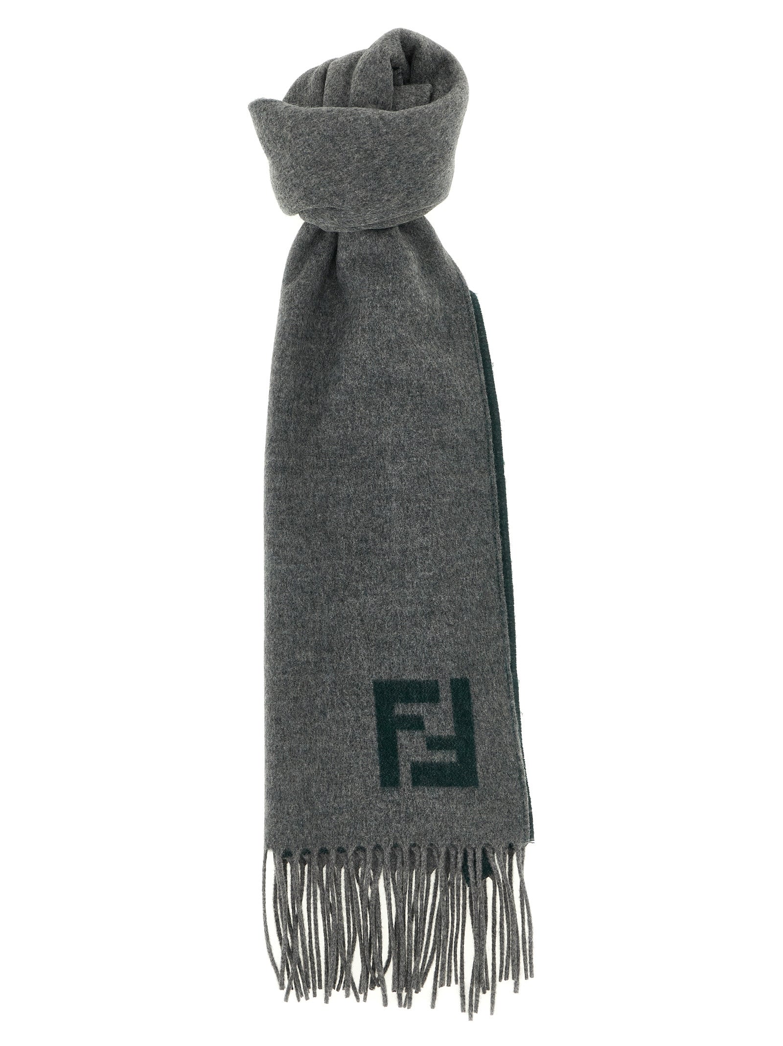 Fendi Mehrfarbiger Wollschal