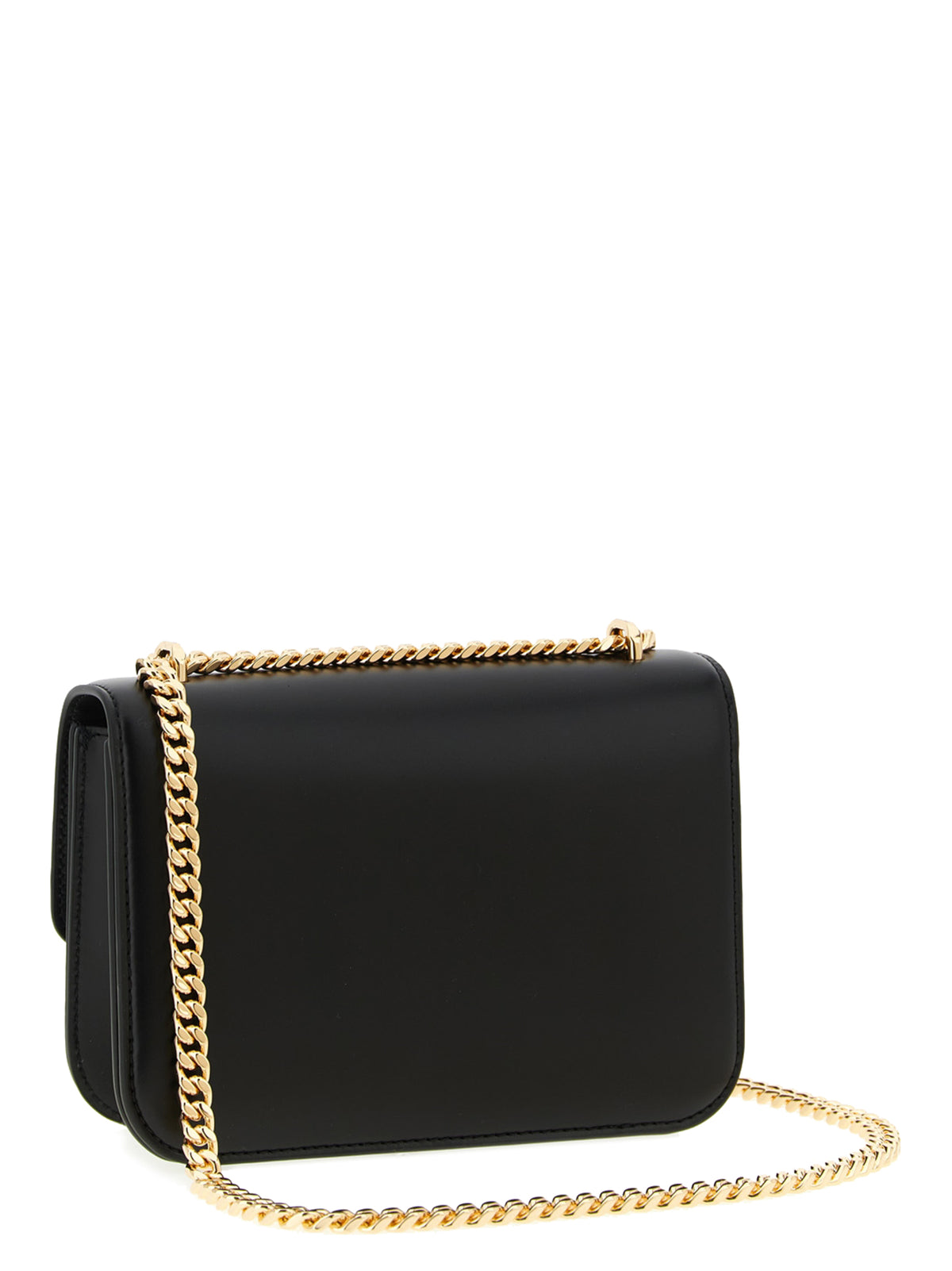 Tory Burch Schwarze Kalbsleder-Umhängetasche