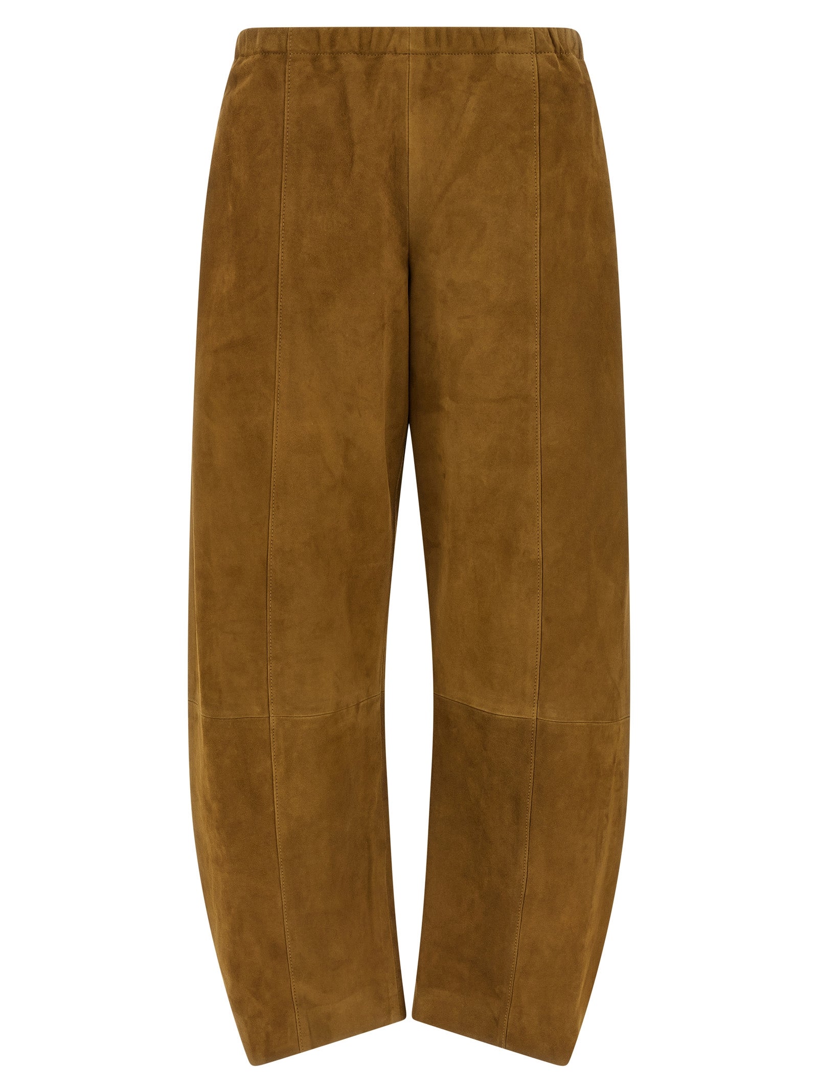 Khaite Braune Lederhose