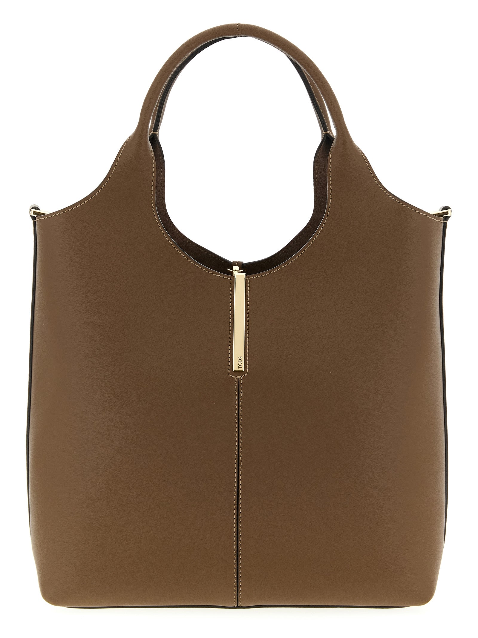 Tod's Braune Kalbsleder-Handtasche
