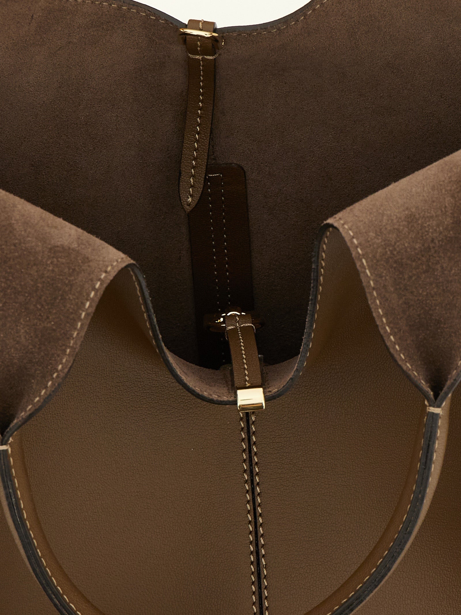 Tod's Braune Kalbsleder-Handtasche