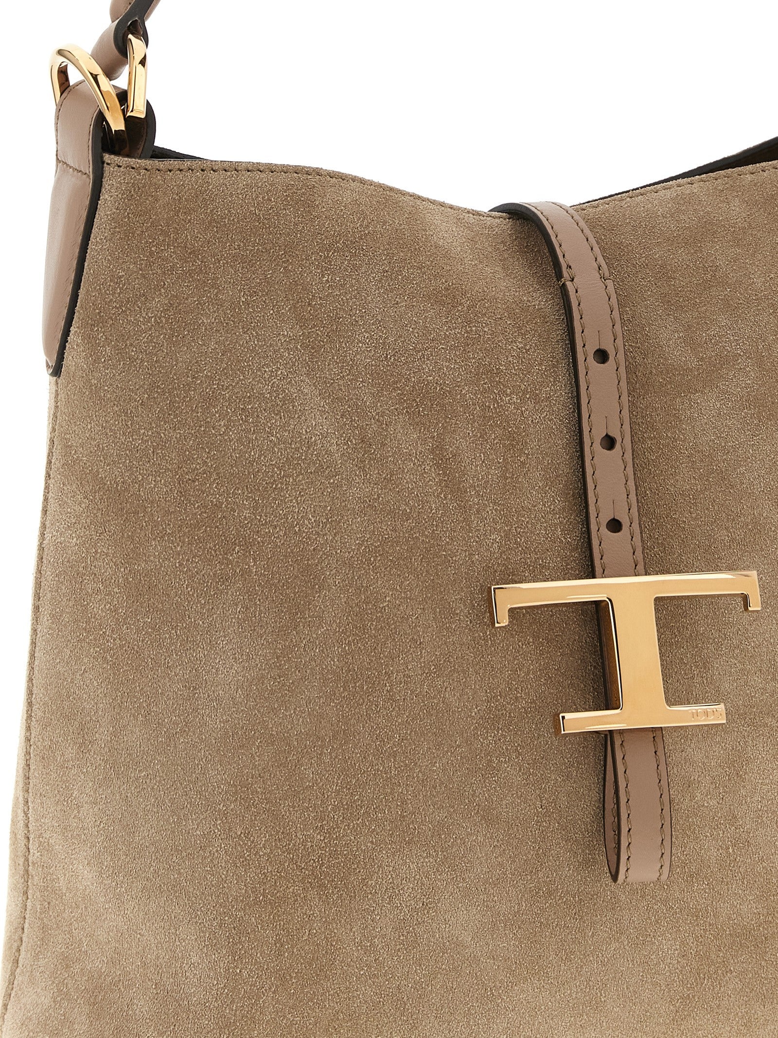 Tod's Beige Kalbsleder Handtasche