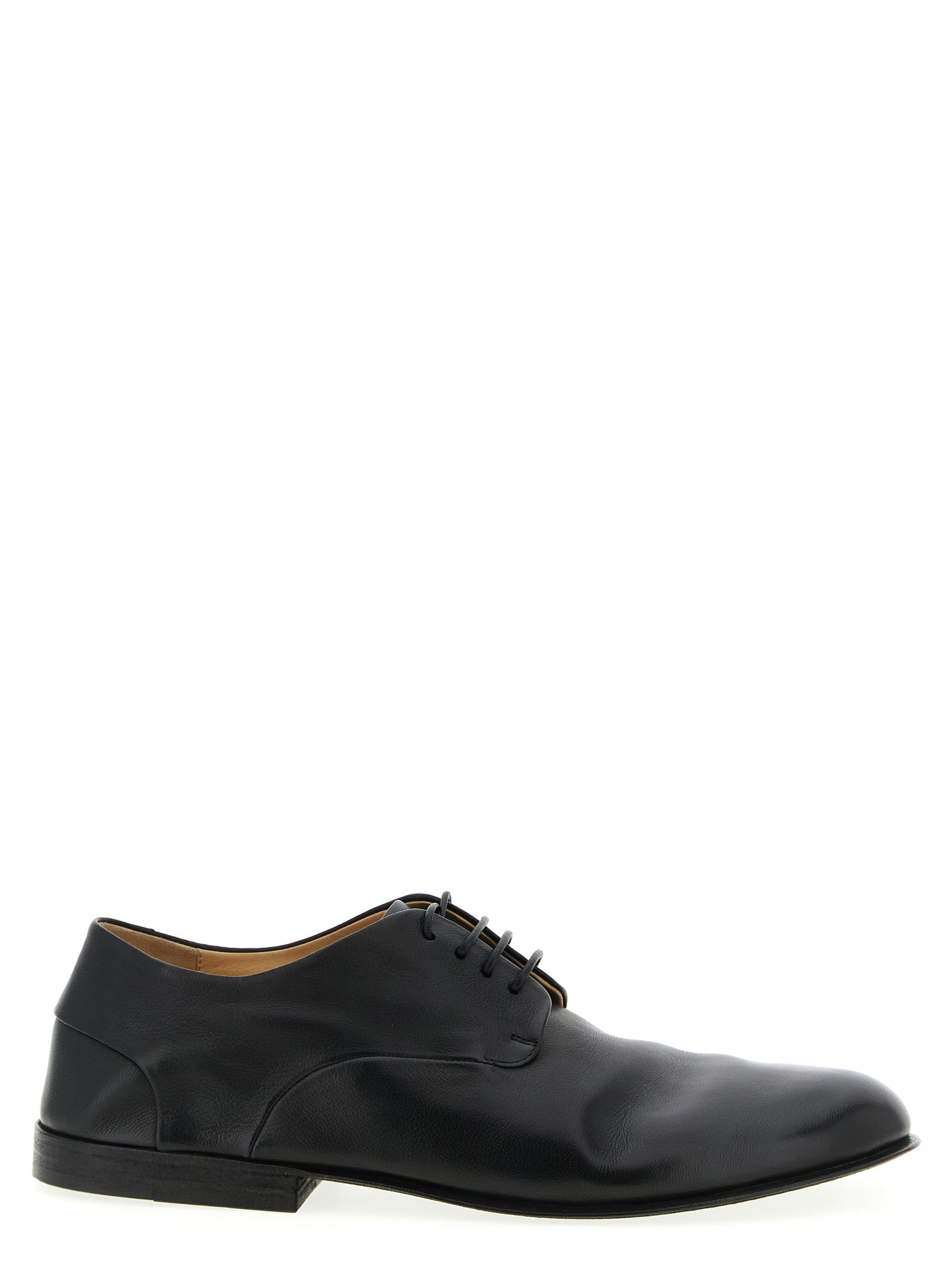 Marsell Schwarze Oxford- und Derby-Schuhe aus Kalbsleder