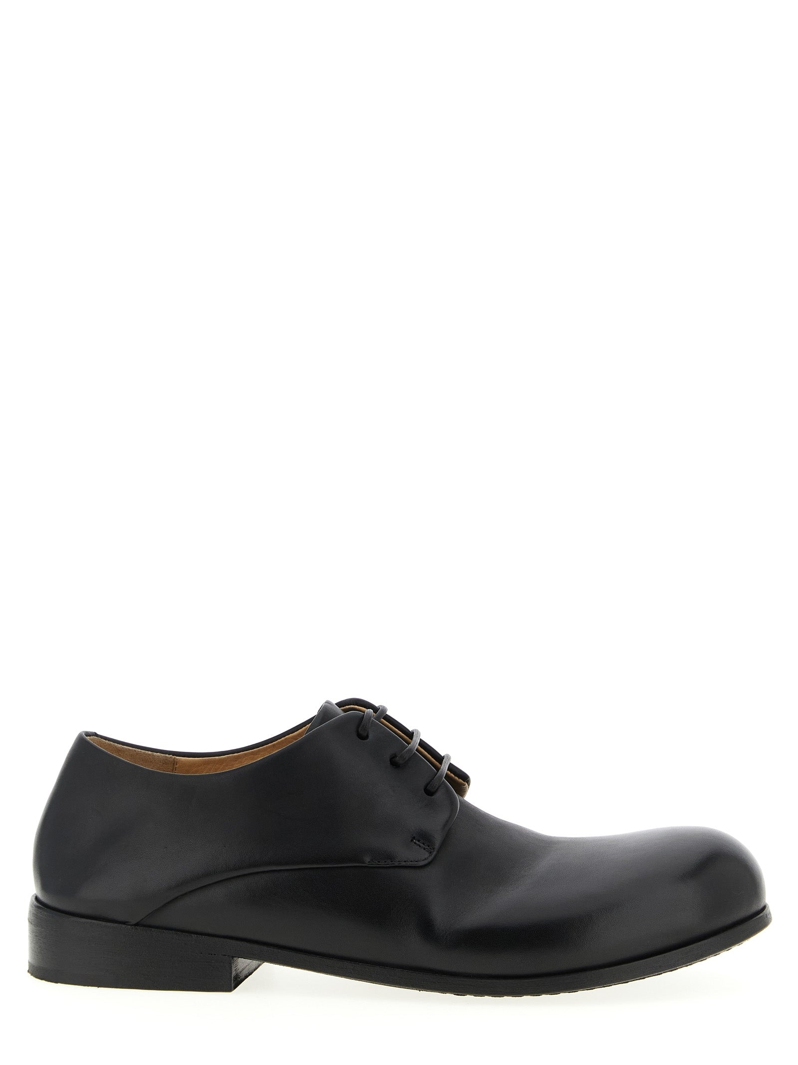 Marsell Schwarze Oxford- und Derby-Schuhe aus Kalbsleder