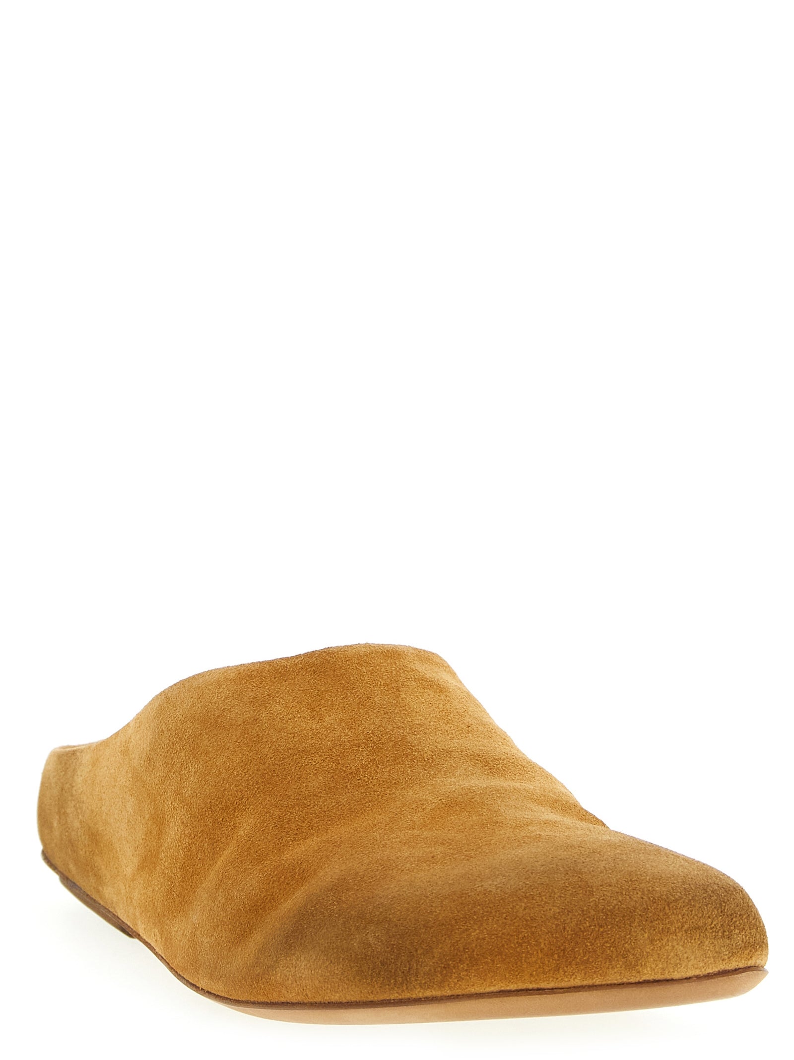 Marsell Braune Kalbsleder-Clogs