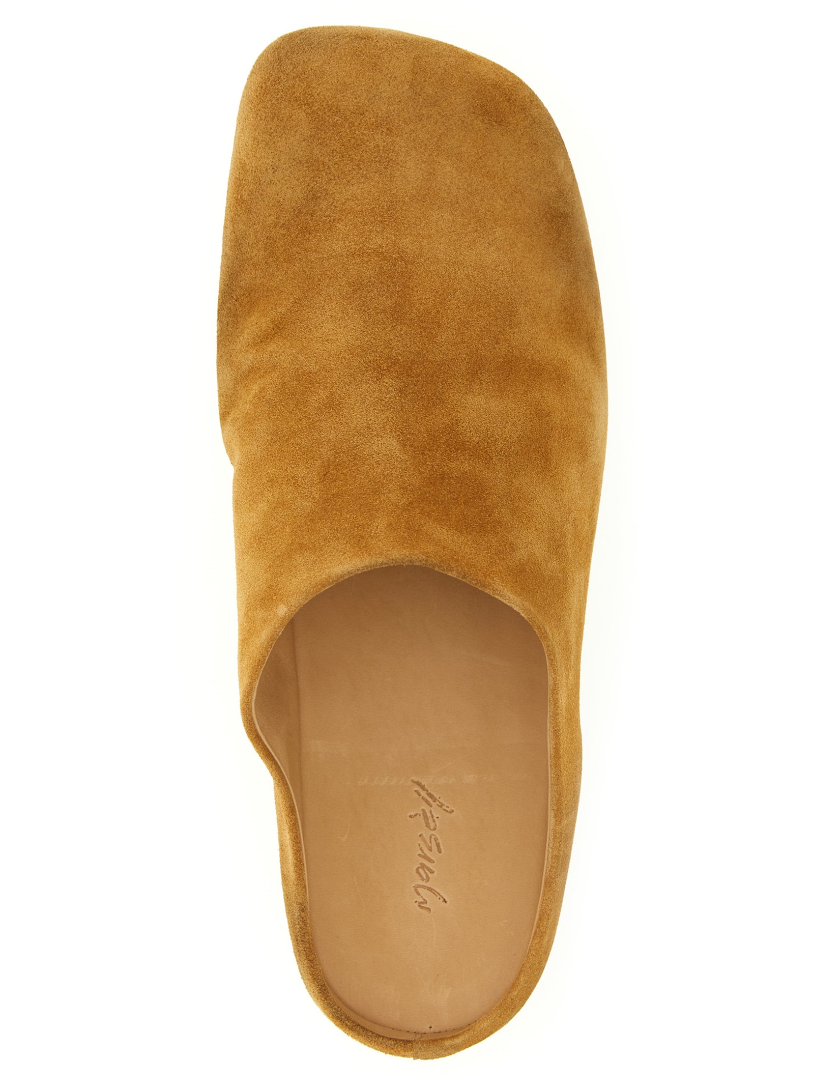 Marsell Braune Kalbsleder-Clogs