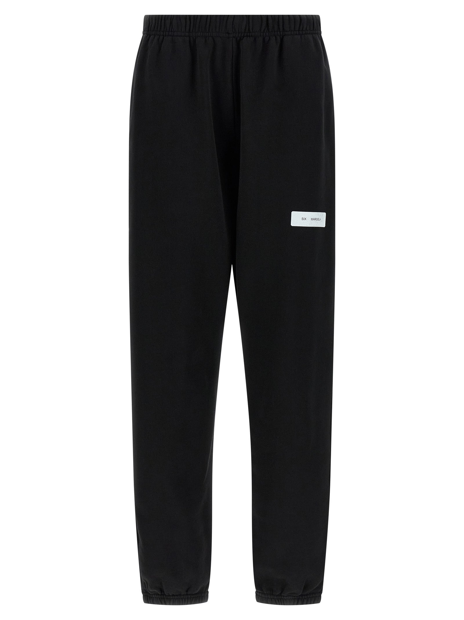 MM6 Maison Margiela Schwarze Baumwoll-Jogginghose (Trainingshose)