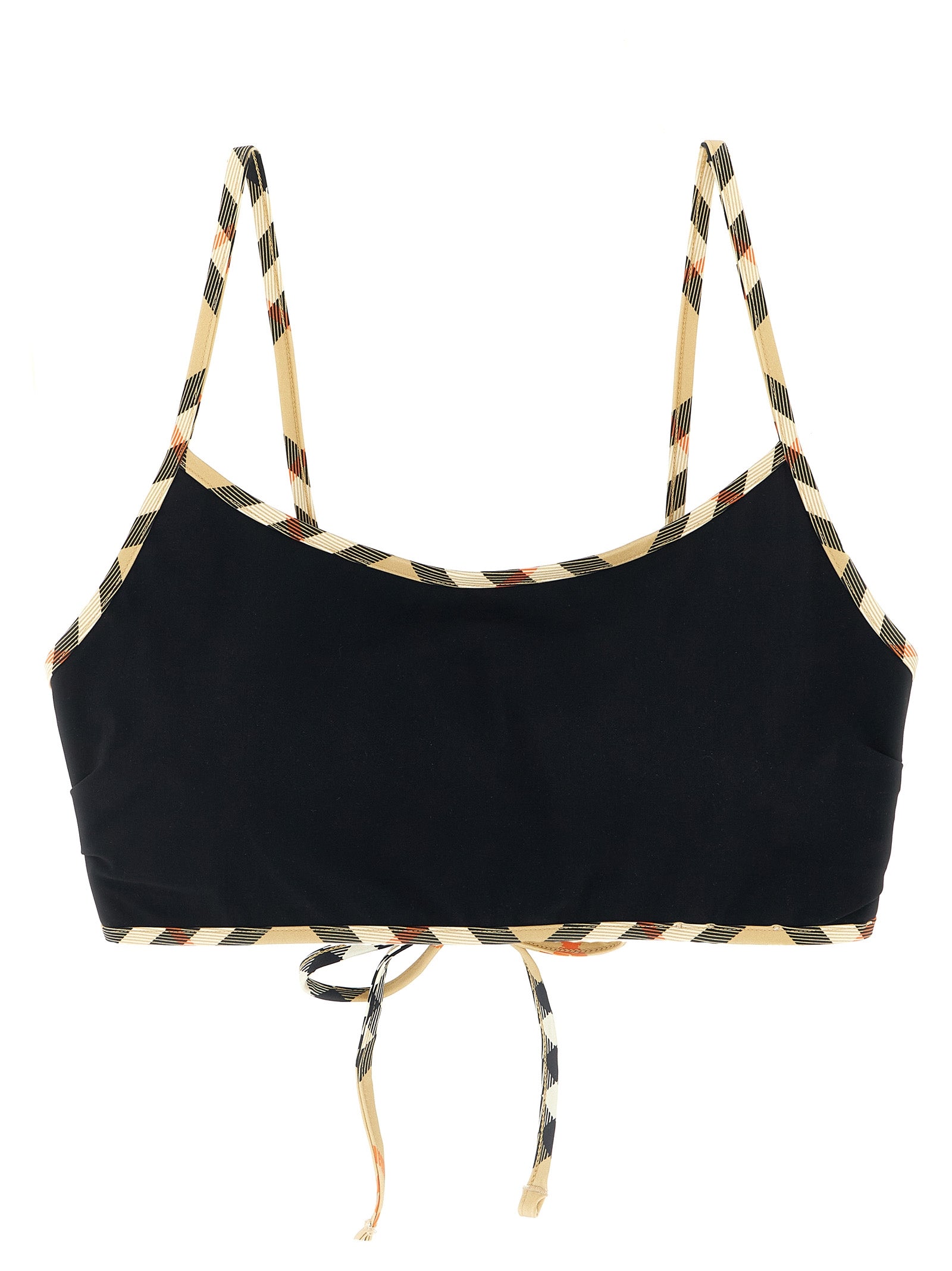 Burberry Schwarzer Bikini aus Polyamid
