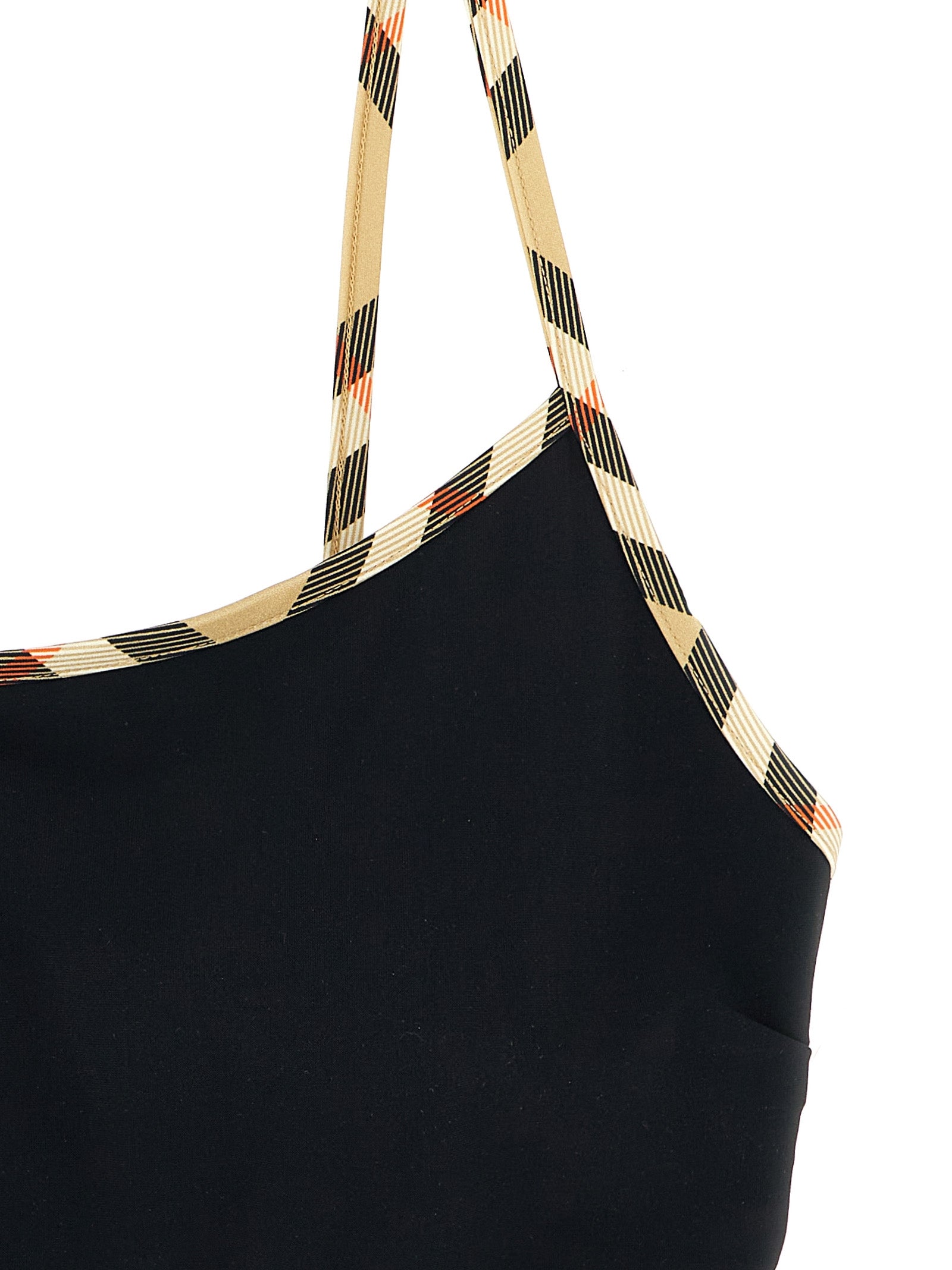 Burberry Schwarzer Bikini aus Polyamid