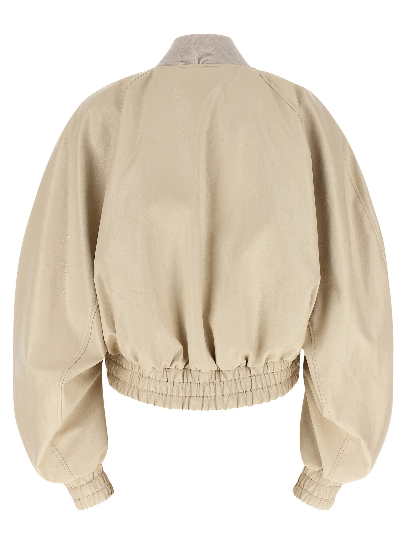 The Andamane Beige Polyethylen Bomberjacke